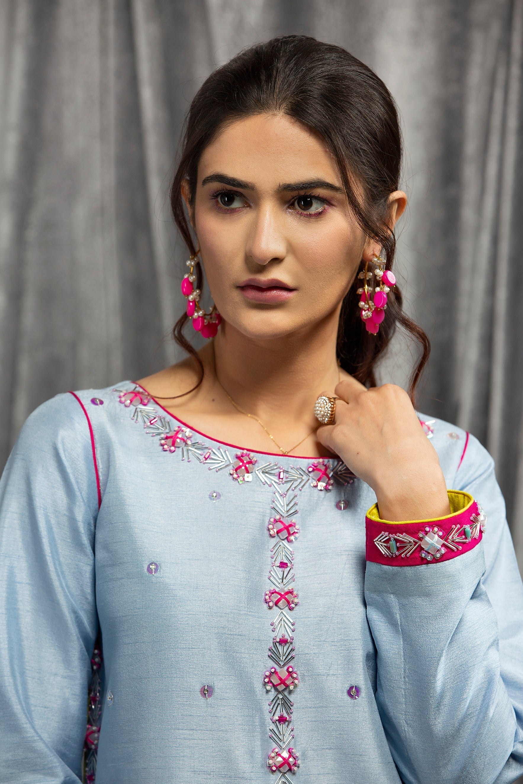 Hana | Viridity Ready to Wear | Carolina-VRT-006 - Official Hana stockist in UK - Sakeena London