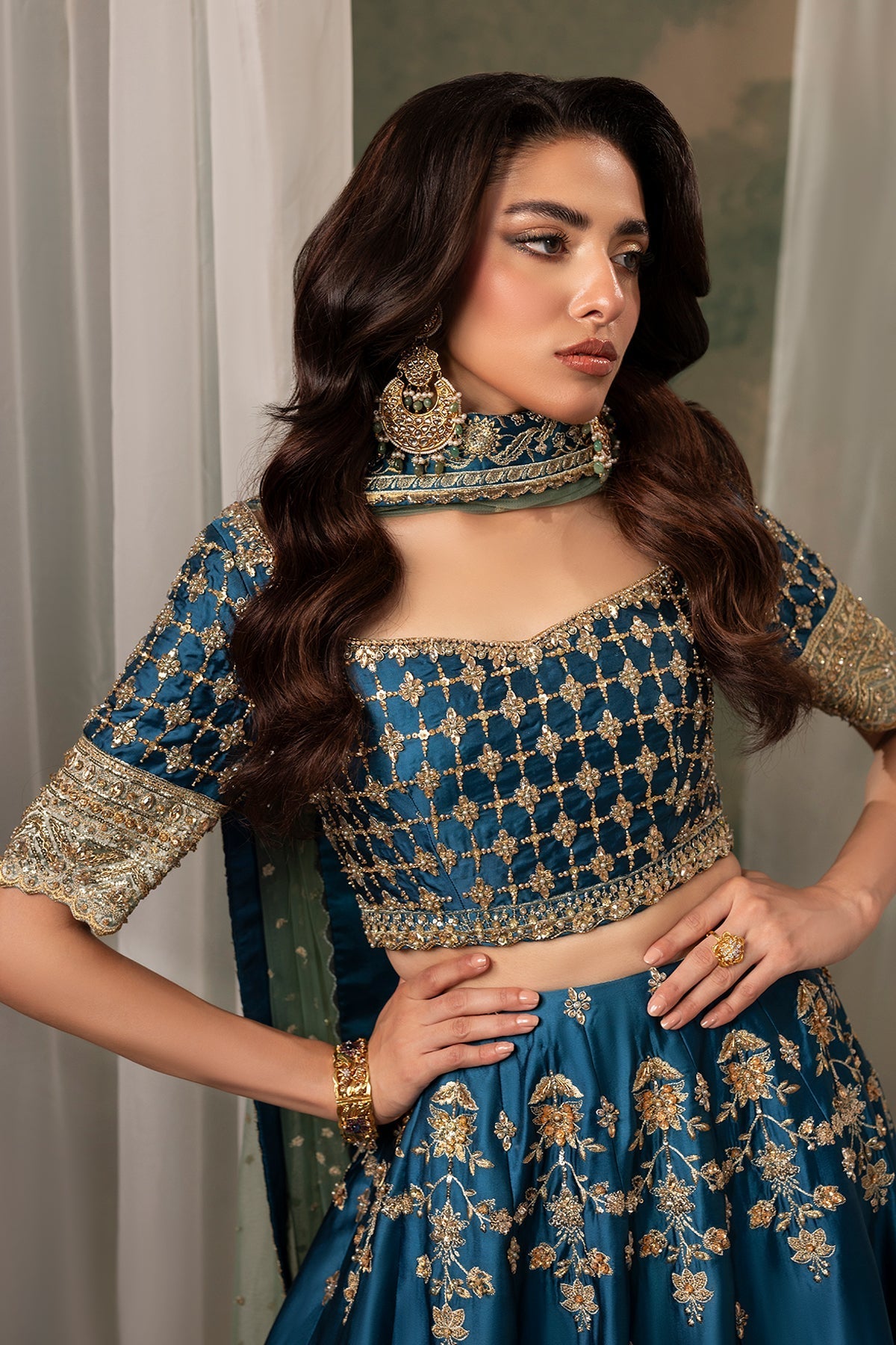 Mina Kashif | Noor Jahan Wedding Formals | Gulroze - Official Mina Kashif stockist in UK - Sakeena London