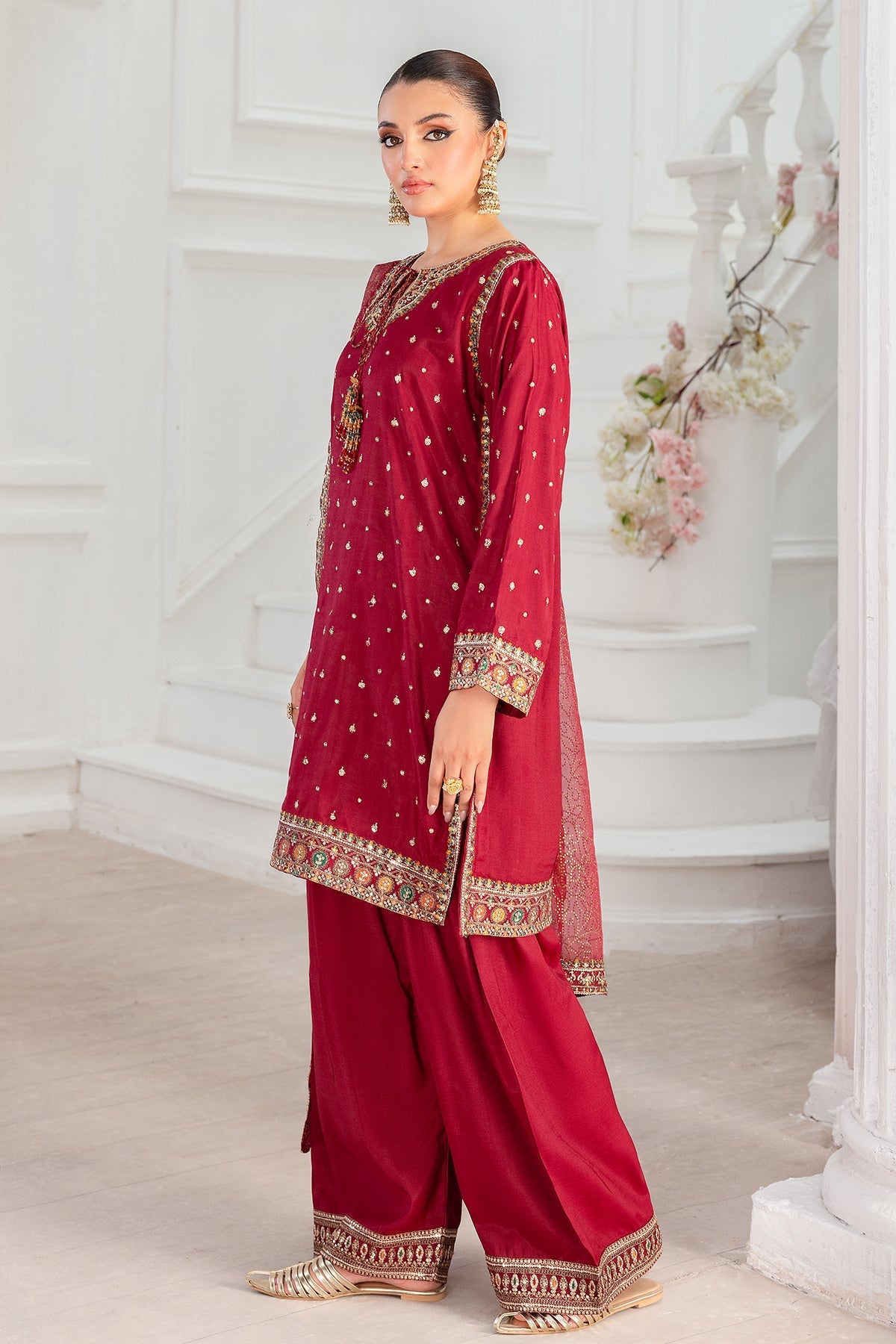Charizma | Festive Pret | CMA-5-048 R - Official Charizma stockist in UK - Sakeena London