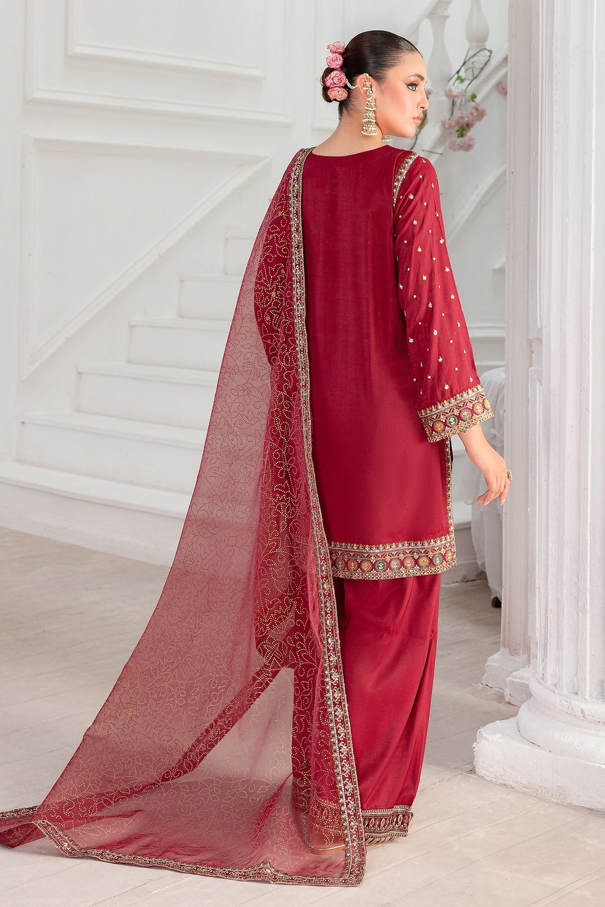 Charizma | Festive Pret | CMA-5-048 R - Official Charizma stockist in UK - Sakeena London