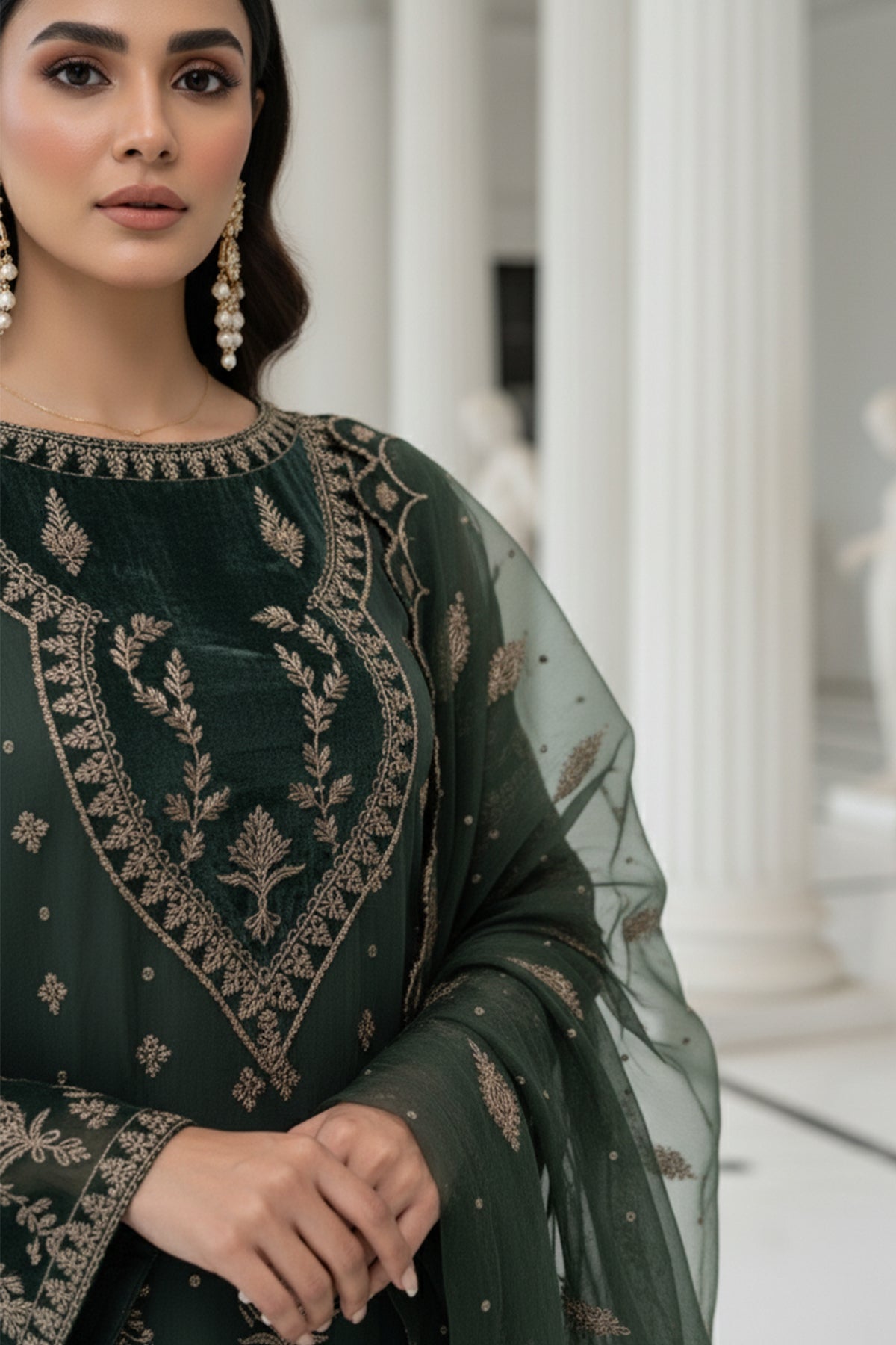 Charizma | Festive Pret | CMA-5-133A - Official Charzima stockist in UK - Sakeena London