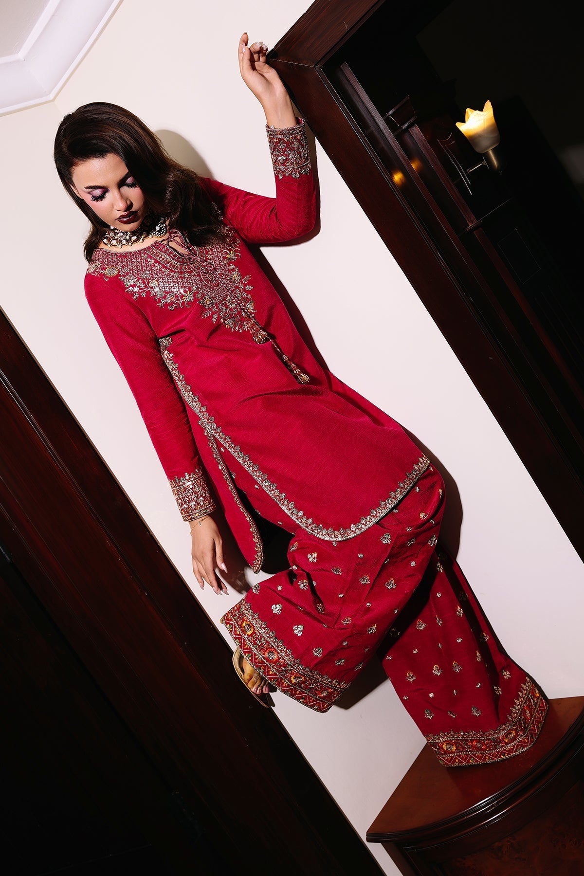 Charizma | Festive Pret | CMA-5-093 R - Official Charizma stockist in UK - Sakeena London