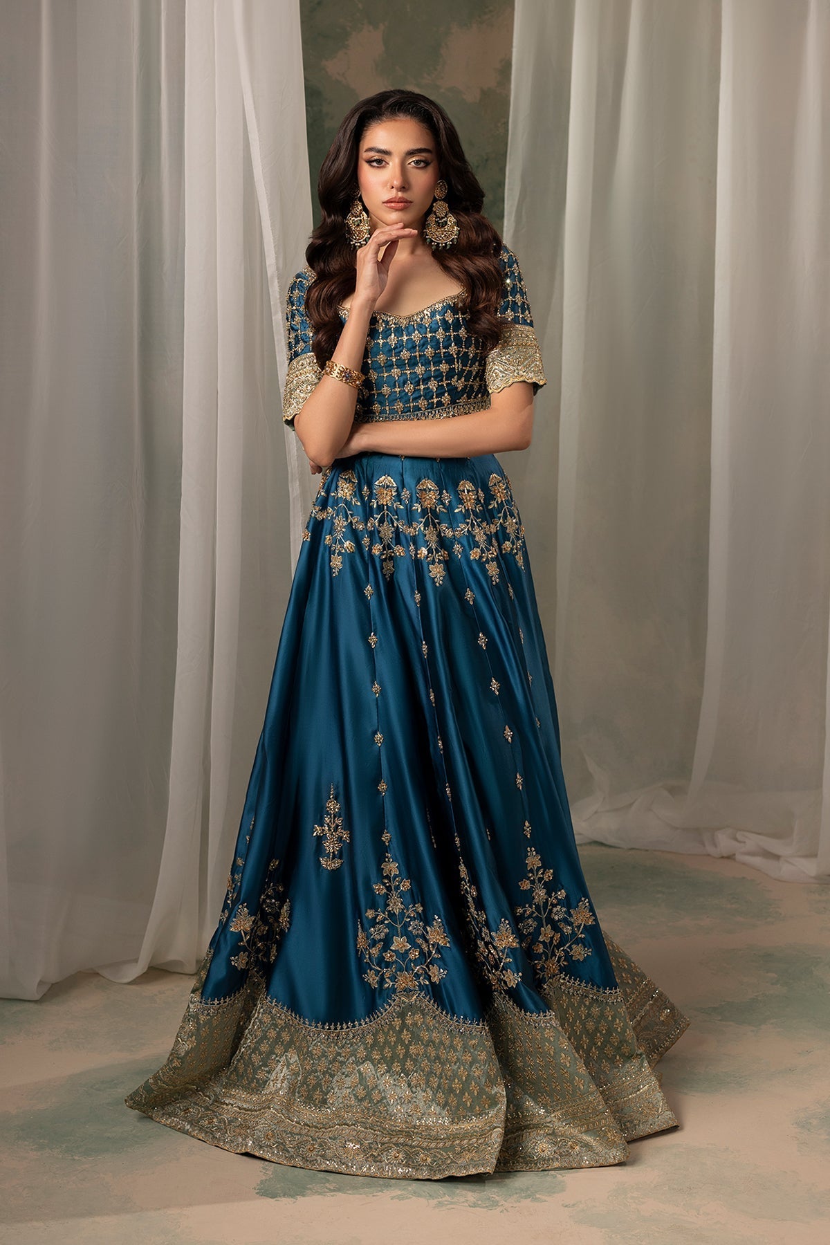 Mina Kashif | Noor Jahan Wedding Formals | Gulroze - Official Mina Kashif stockist in UK - Sakeena London