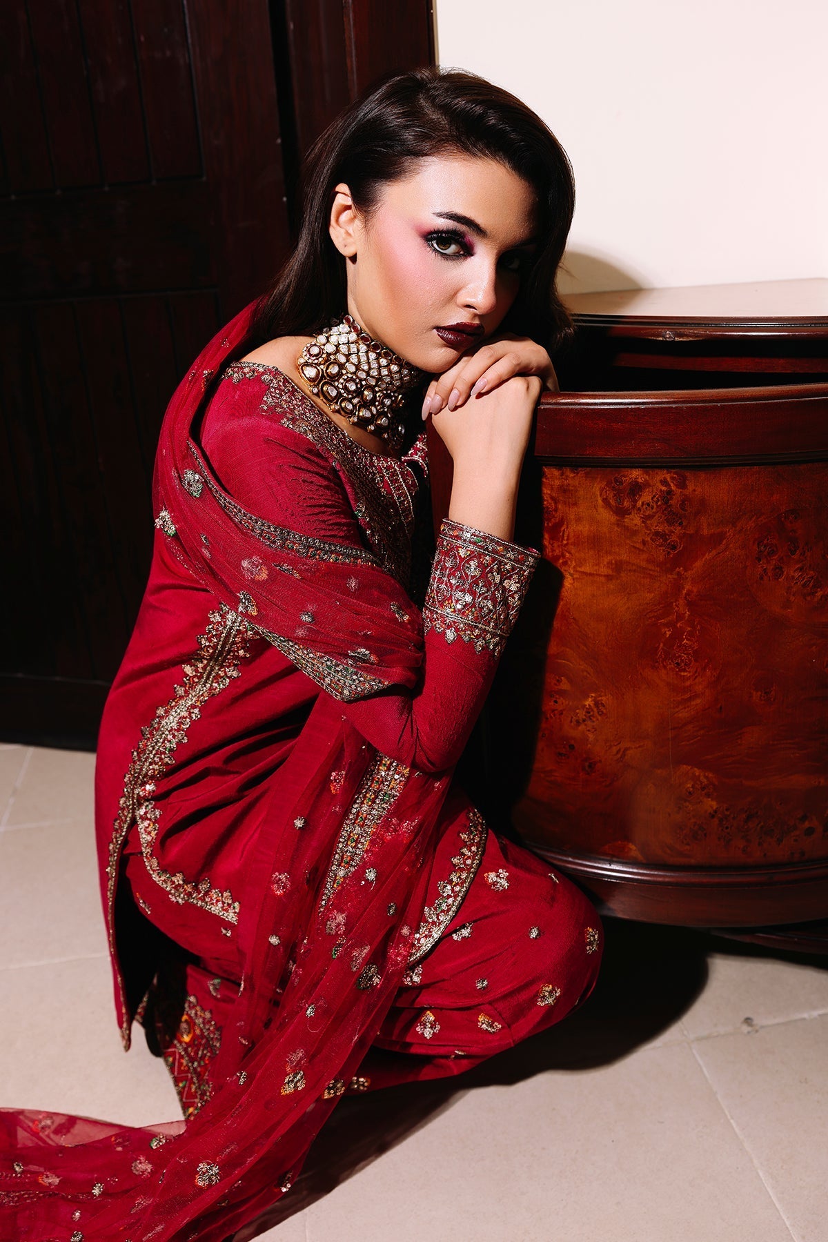 Charizma | Festive Pret | CMA-5-093 R - Official Charizma stockist in UK - Sakeena London