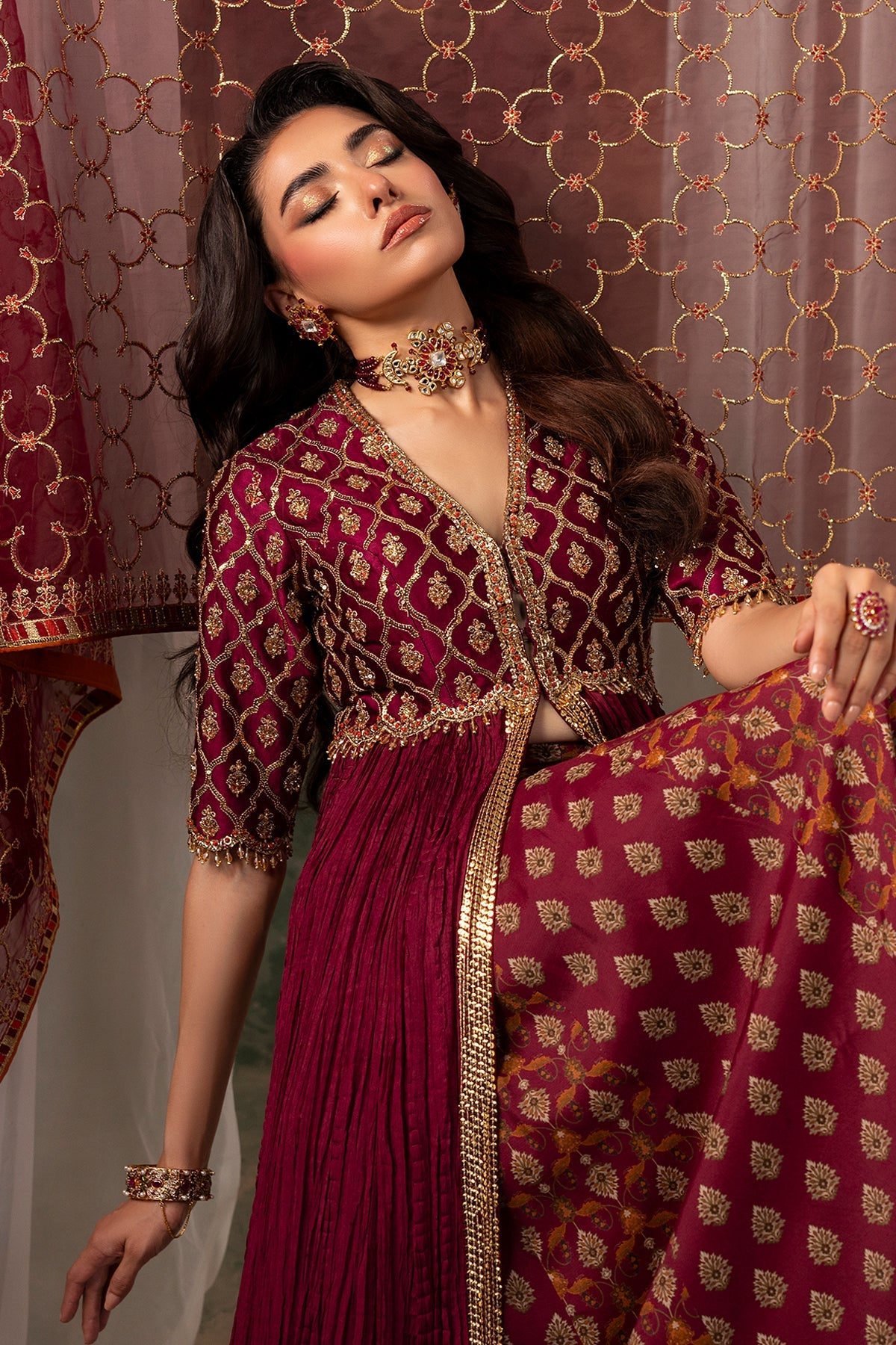 Mina Kashif | Noor Jahan Wedding Formals | Mahveen - Official Mina Kashif stockist in UK - Sakeena London