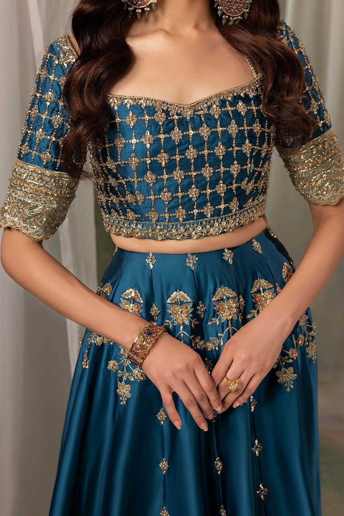 Mina Kashif | Noor Jahan Wedding Formals | Gulroze - Official Mina Kashif stockist in UK - Sakeena London