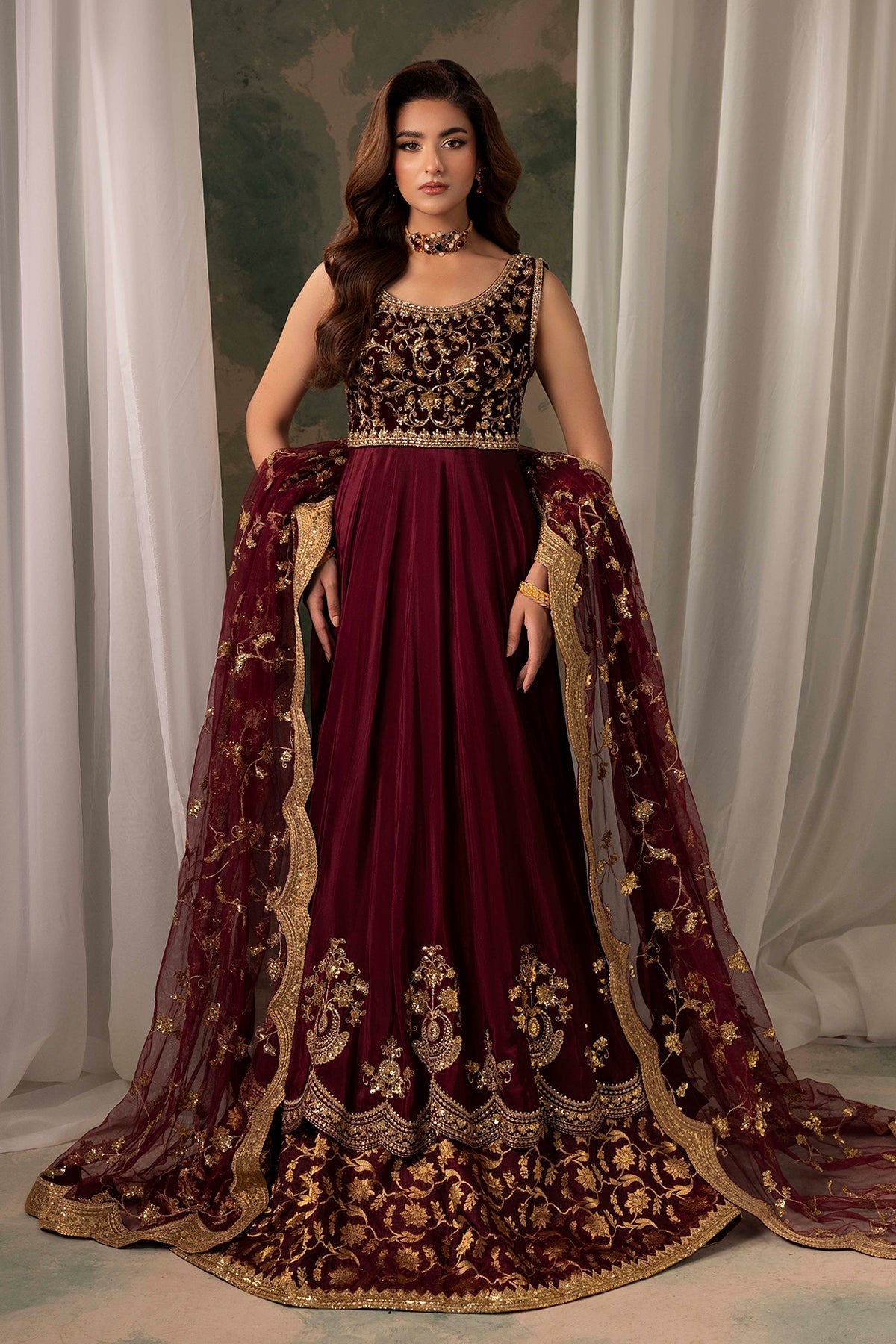Mina Kashif | Noor Jahan Wedding Formals | Faroush - Official Mina Kashif stockist in UK - Sakeena London