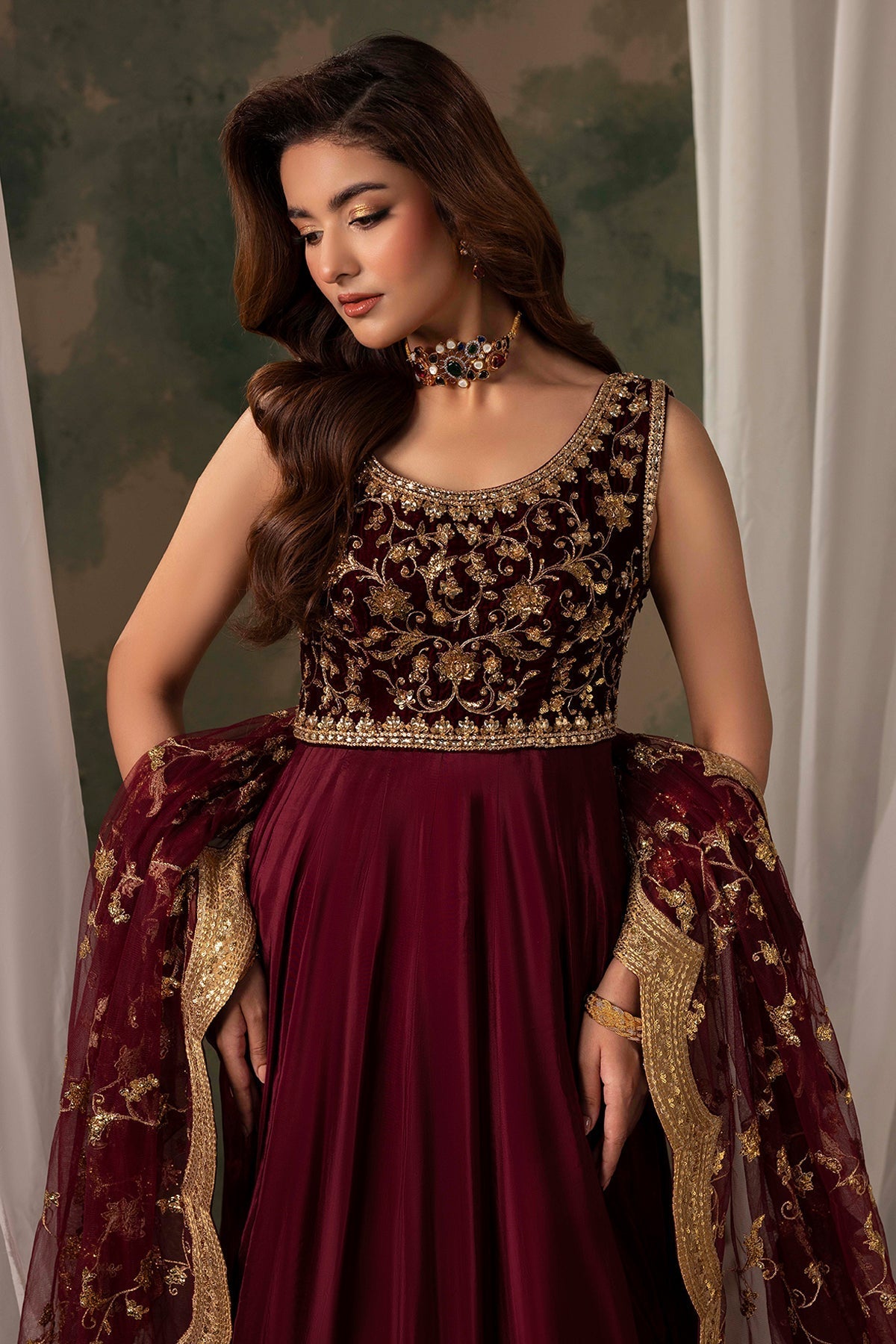 Mina Kashif | Noor Jahan Wedding Formals | Faroush - Official Mina Kashif stockist in UK - Sakeena London