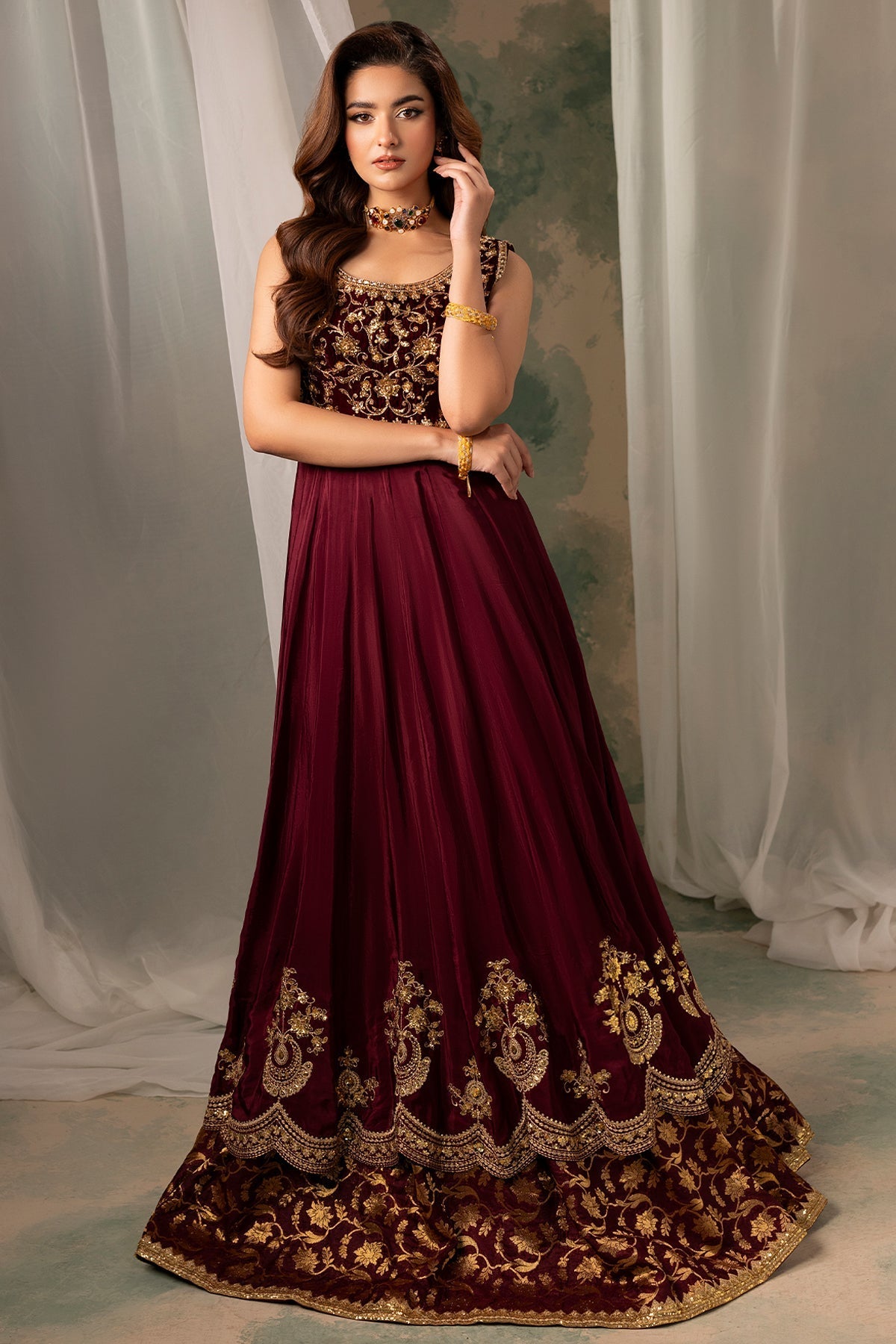 Mina Kashif | Noor Jahan Wedding Formals | Faroush - Official Mina Kashif stockist in UK - Sakeena London