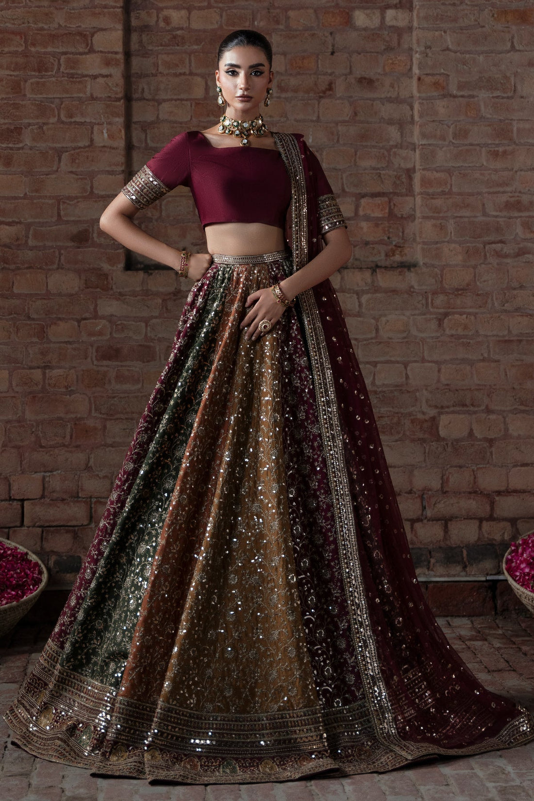 Mina Kashif | Virsa Wedding Formals | Zah-e-naseeb - Official Mina Kashif stockist in UK - Sakeena London