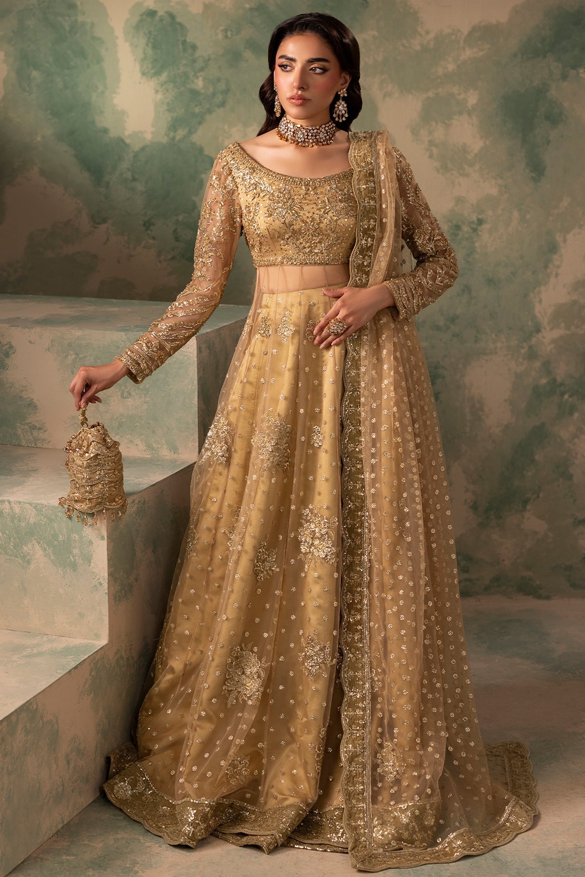 Mina Kashif | Noor Jahan Wedding Formals | Sajal - Official Mina Kashif stockist in UK - Sakeena London