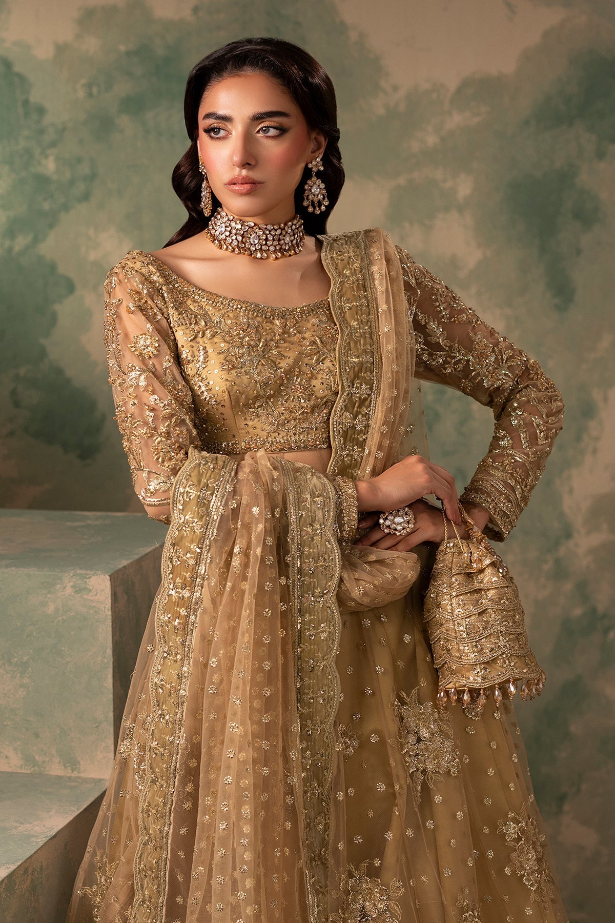 Mina Kashif | Noor Jahan Wedding Formals | Sajal - Official Mina Kashif stockist in UK - Sakeena London