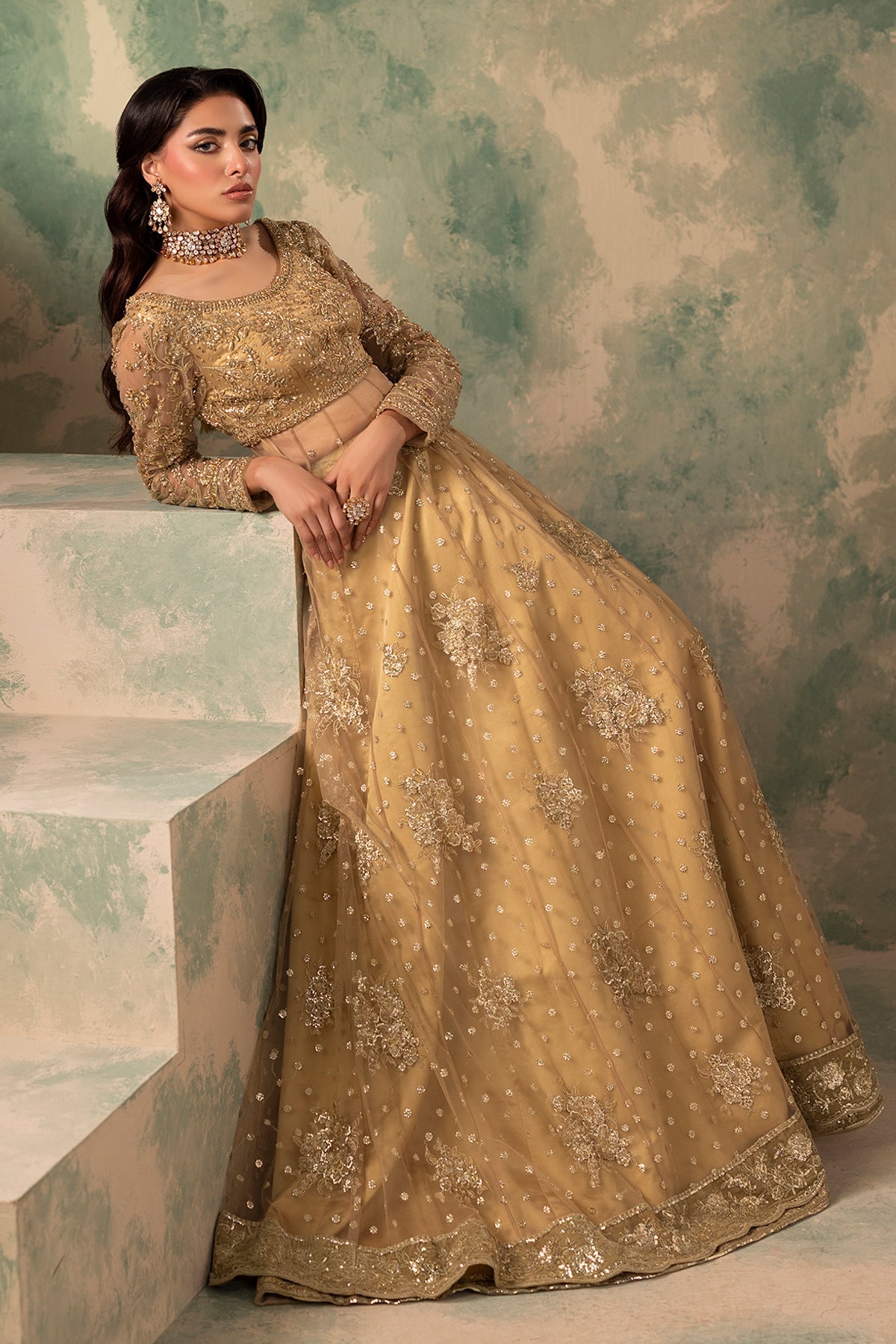 Mina Kashif | Noor Jahan Wedding Formals | Sajal - Official Mina Kashif stockist in UK - Sakeena London