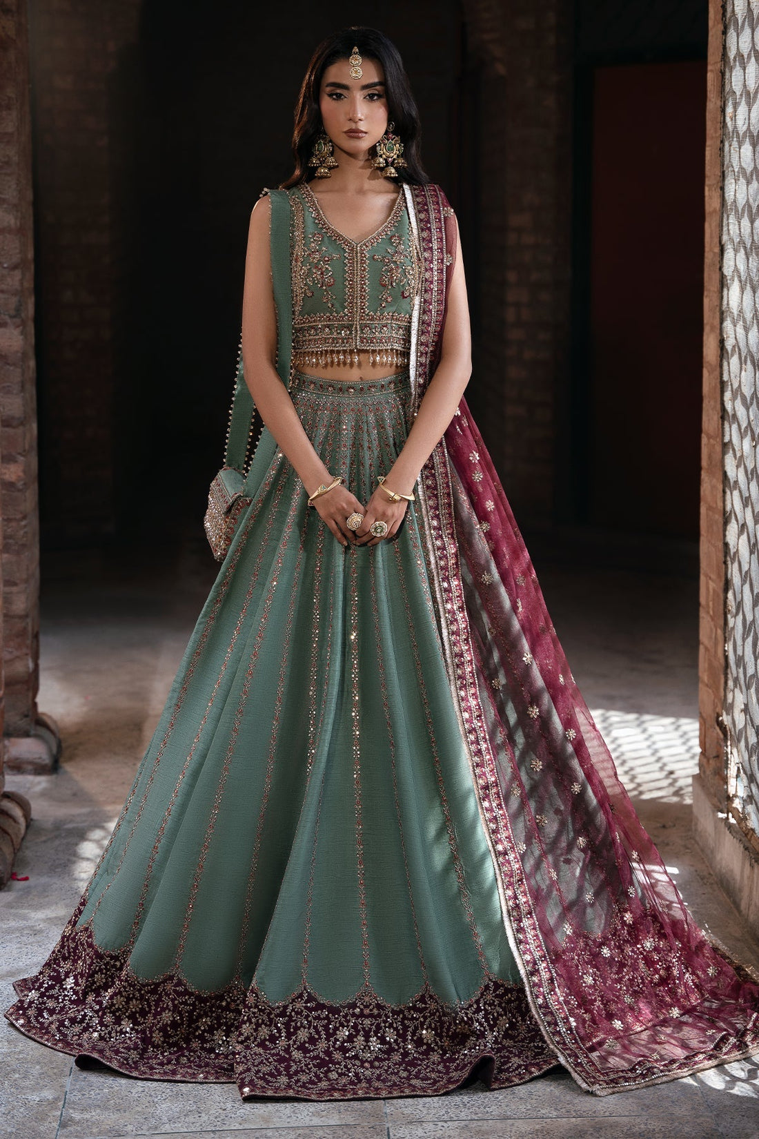 Mina Kashif | Virsa Wedding Formals | Noor-e-saba - Official Mina Kashif stockist in UK - Sakeena London