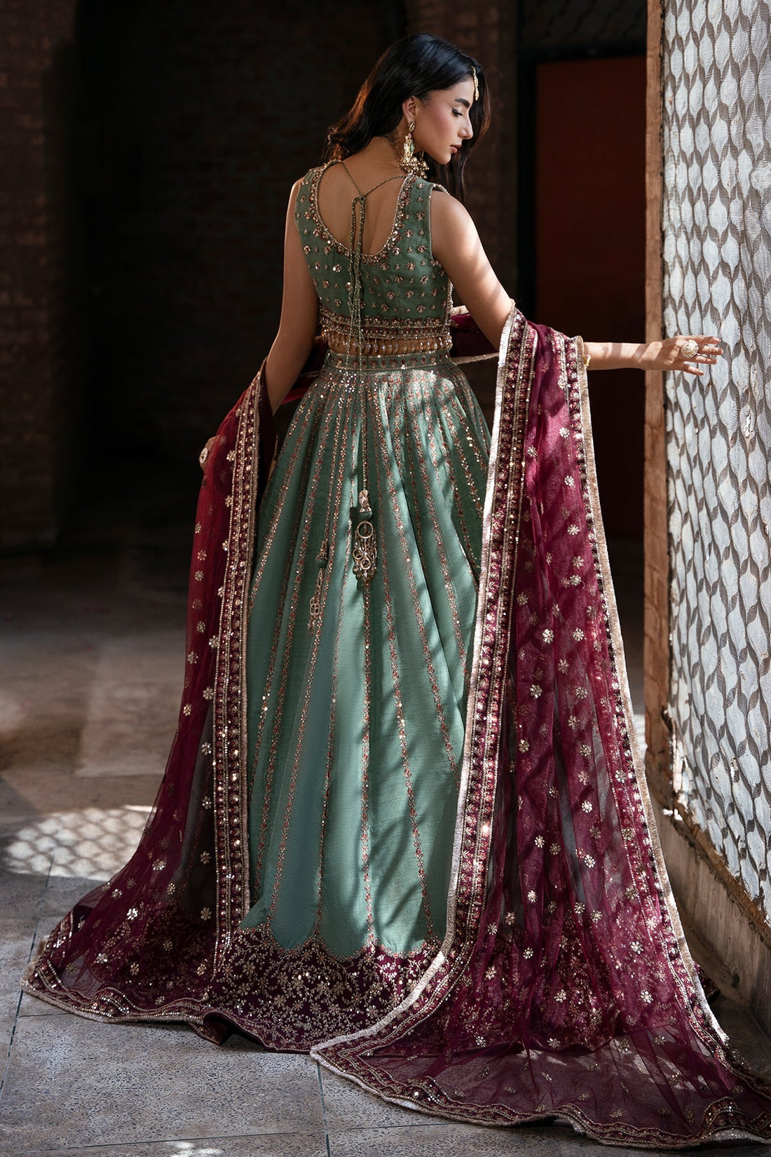 Mina Kashif | Virsa Wedding Formals | Noor-e-saba - Official Mina Kashif stockist in UK - Sakeena London