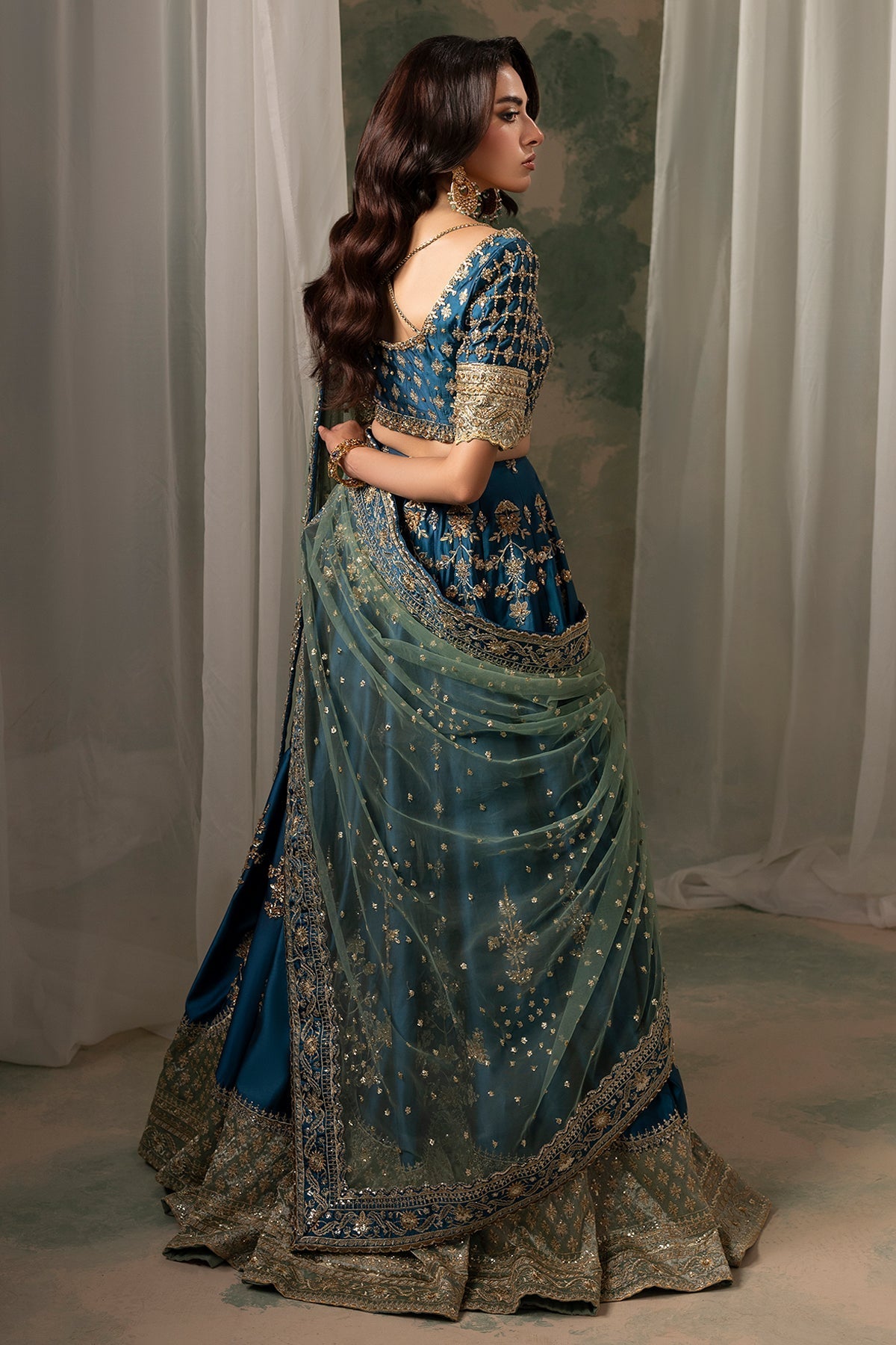 Mina Kashif | Noor Jahan Wedding Formals | Gulroze - Official Mina Kashif stockist in UK - Sakeena London