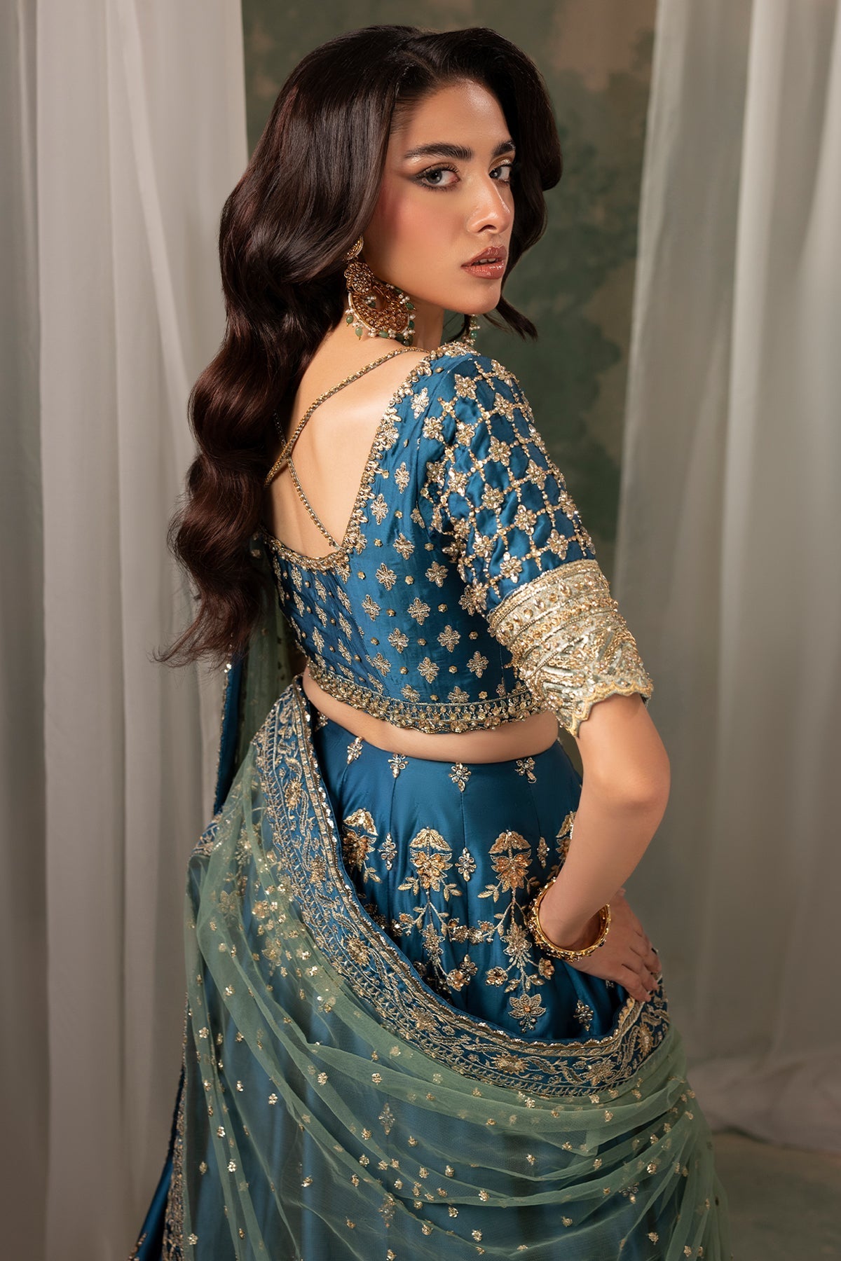 Mina Kashif | Noor Jahan Wedding Formals | Gulroze - Official Mina Kashif stockist in UK - Sakeena London
