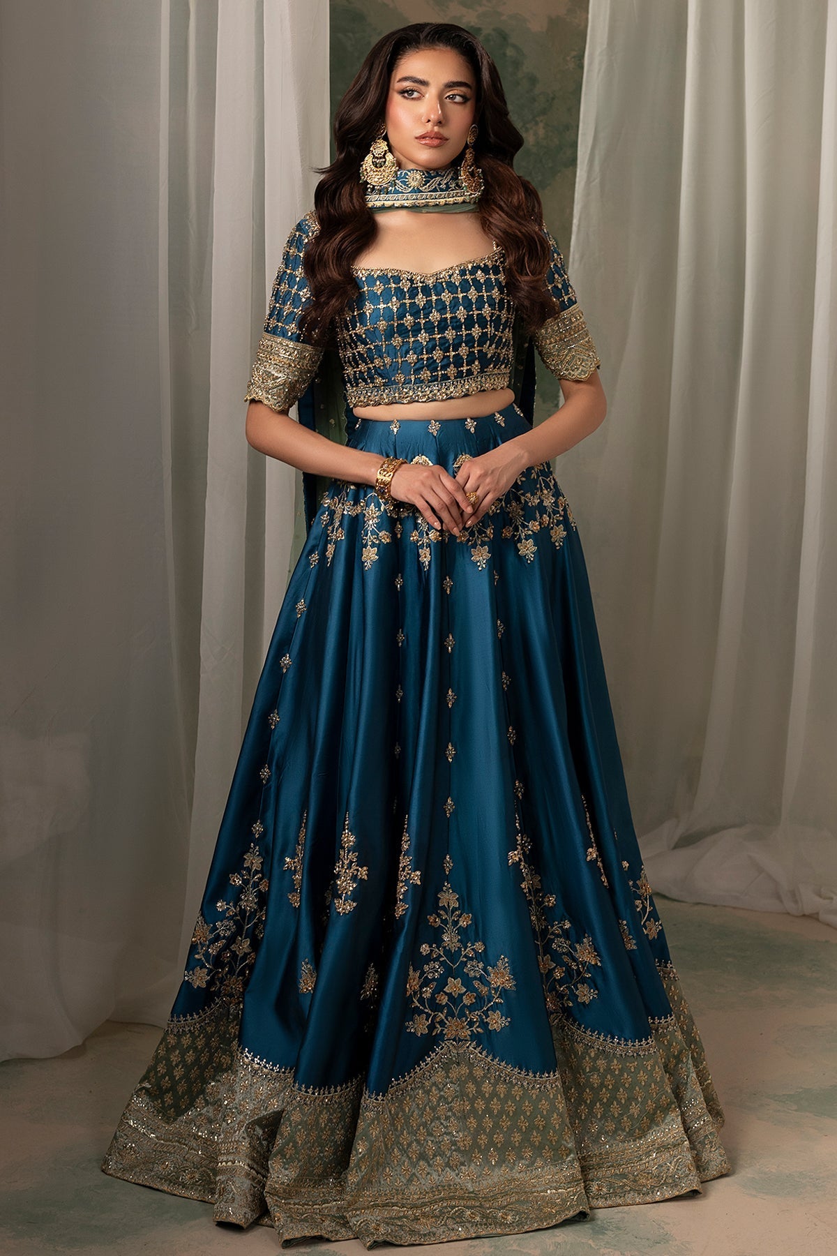 Mina Kashif | Noor Jahan Wedding Formals | Gulroze - Official Mina Kashif stockist in UK - Sakeena London