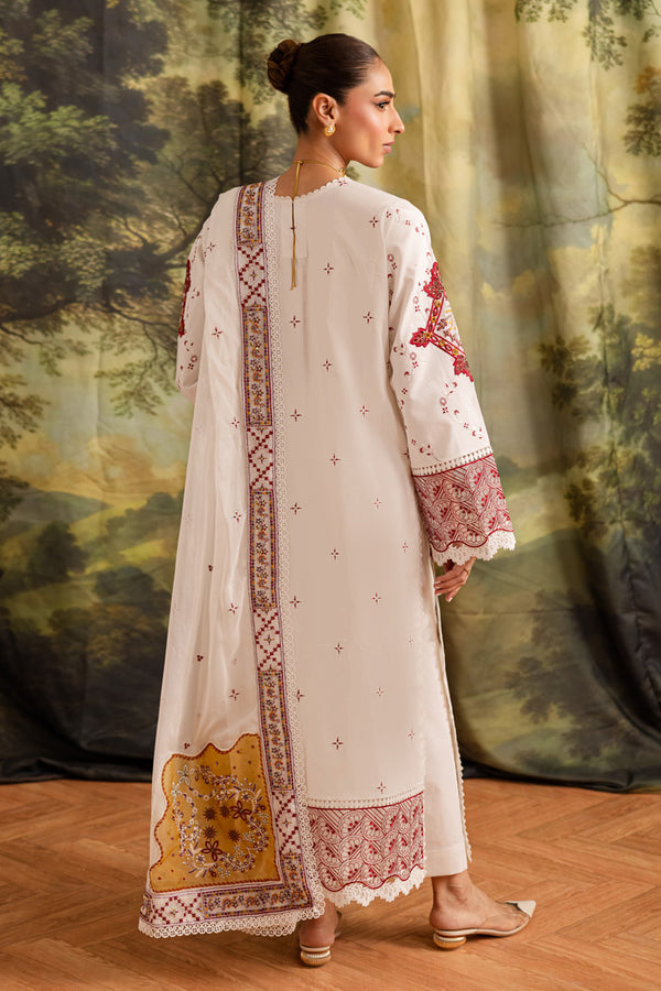 Marjjan | Guzel Lawn | SMC 207-A (White) - Official Marjjan stockist in UK - Sakeena London