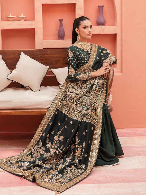 Gulaal | Wedding Formals | GL-WS-22V1-33 (SHIRT AND GHARARA) - Official Gulaal stockist in UK - Sakeena London