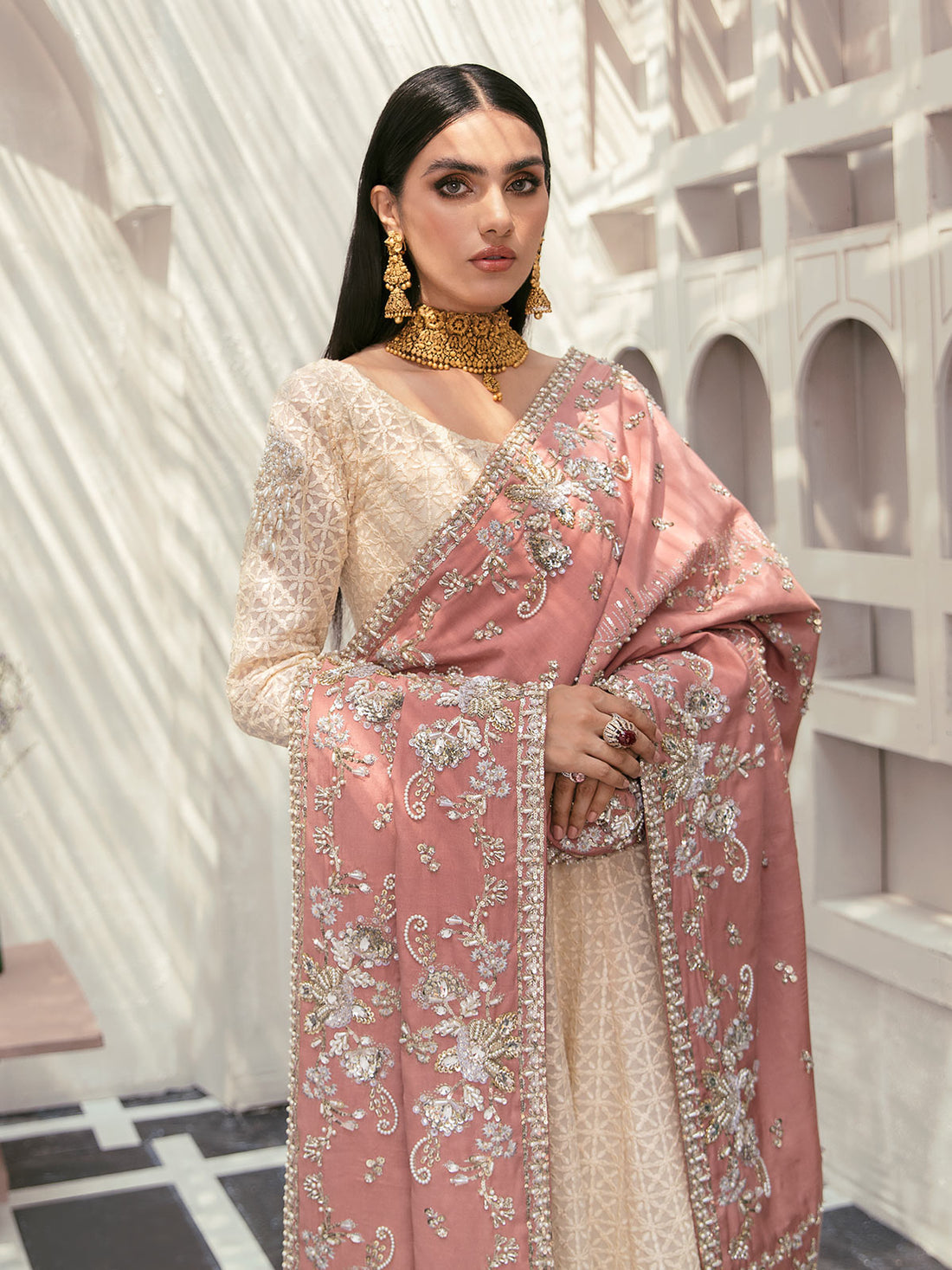 Gulaal | Wedding Formals | GL-WS-22V1-34 (PISHWAS AND CHOORIDAAR PYJAMA) - Official Gulaal stockist in UK - Sakeena London