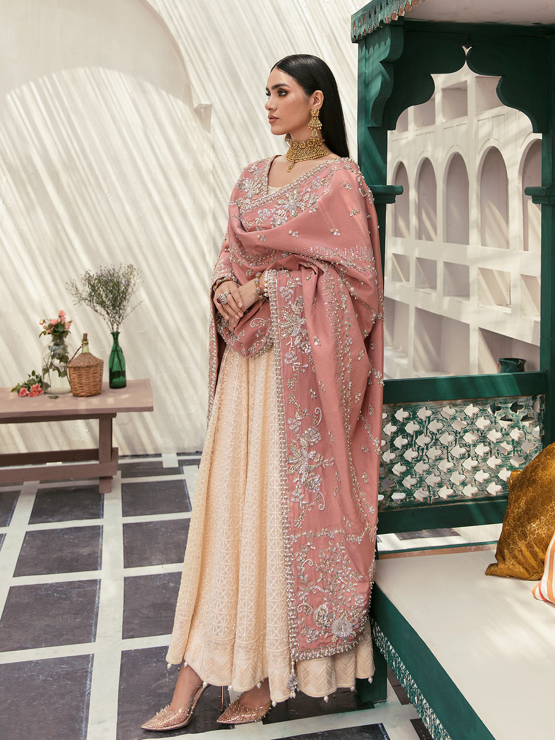 Gulaal | Wedding Formals | GL-WS-22V1-34 (PISHWAS AND CHOORIDAAR PYJAMA) - Official Gulaal stockist in UK - Sakeena London