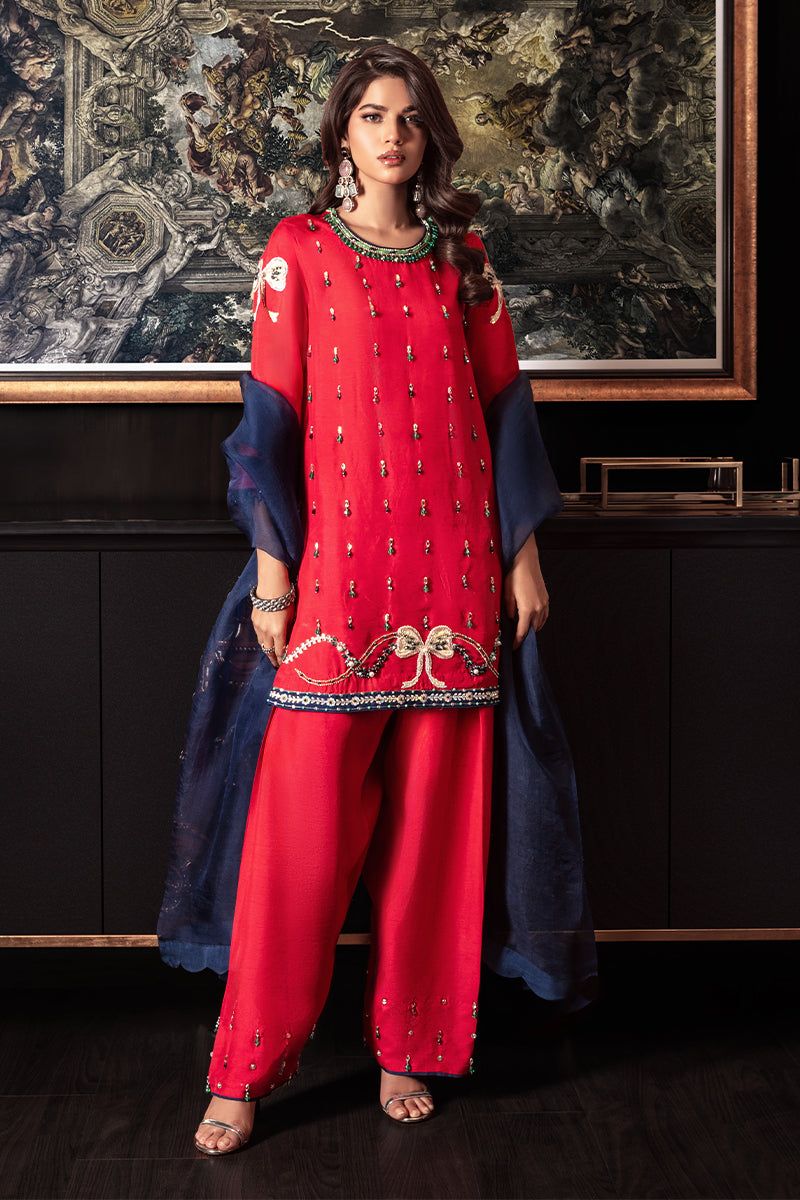 Wardha Saleem | Zimal Silk Edit | Sylvie - Official Wardha Saleem stockist in UK - Sakeena London