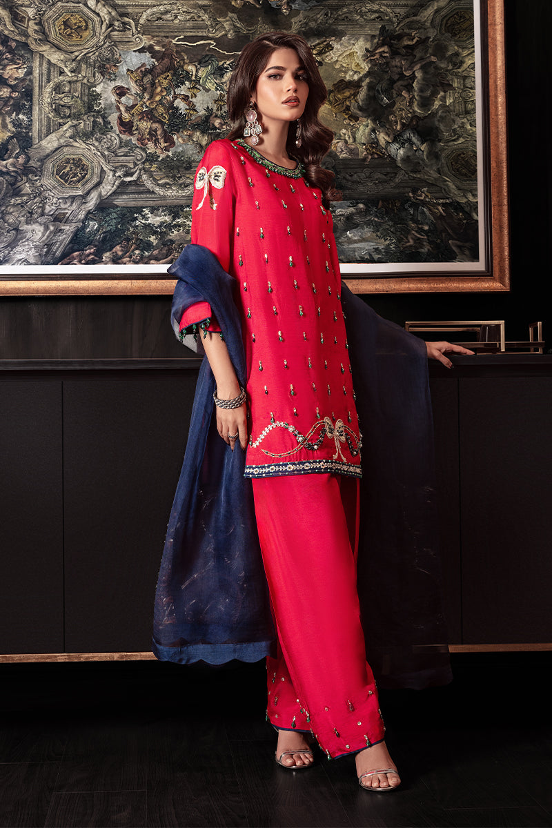 Wardha Saleem | Zimal Silk Edit | Sylvie - Official Wardha Saleem stockist in UK - Sakeena London