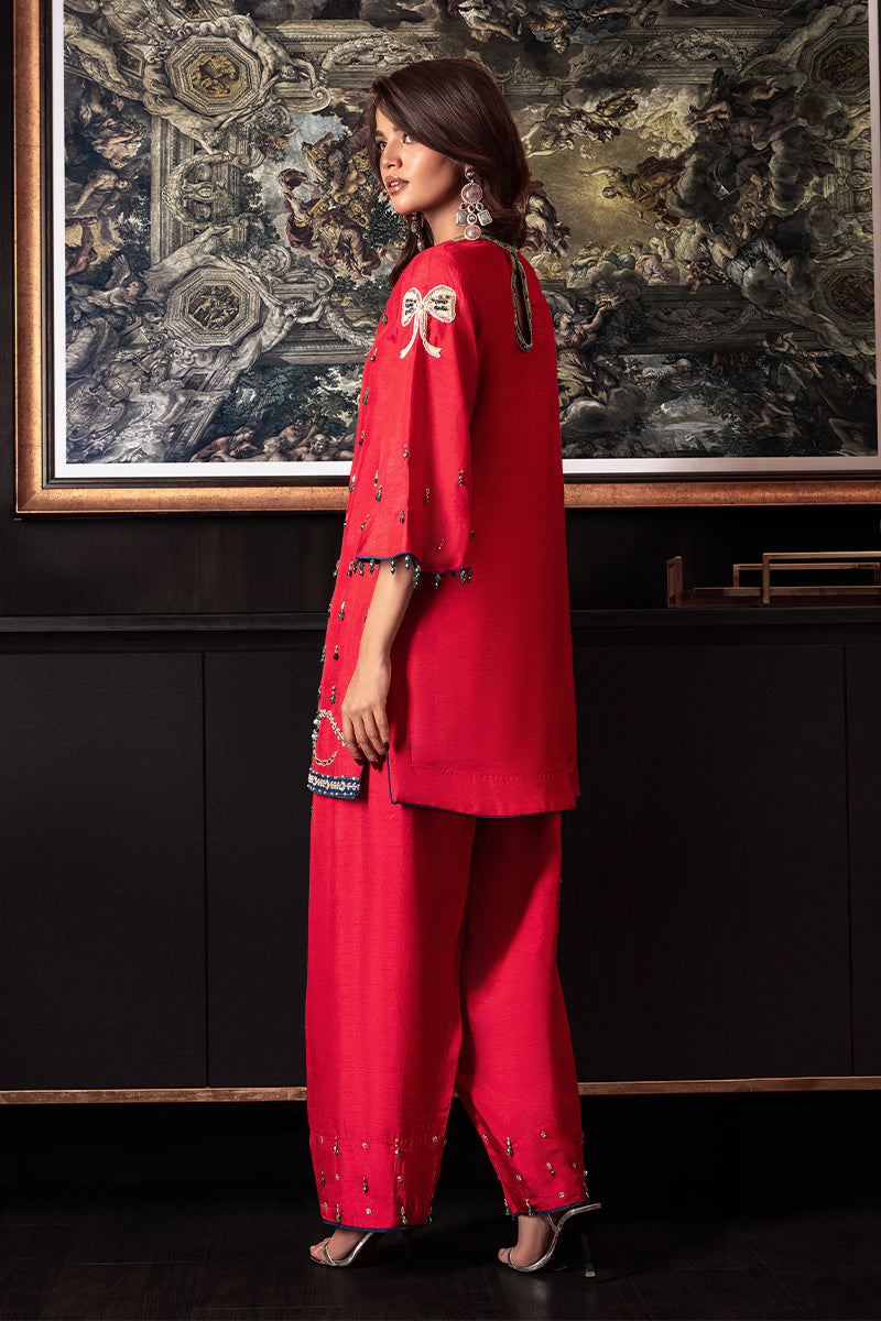 Wardha Saleem | Zimal Silk Edit | Sylvie - Official Wardha Saleem stockist in UK - Sakeena London