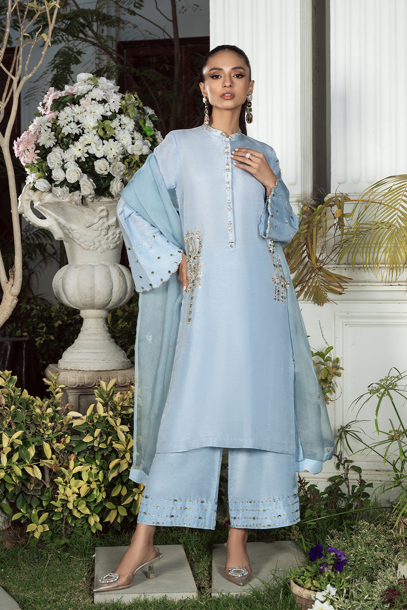 Wardha Saleem | Zimal Silk Edit | Parisa - Official Wardha Saleem stockist in UK - Sakeena London