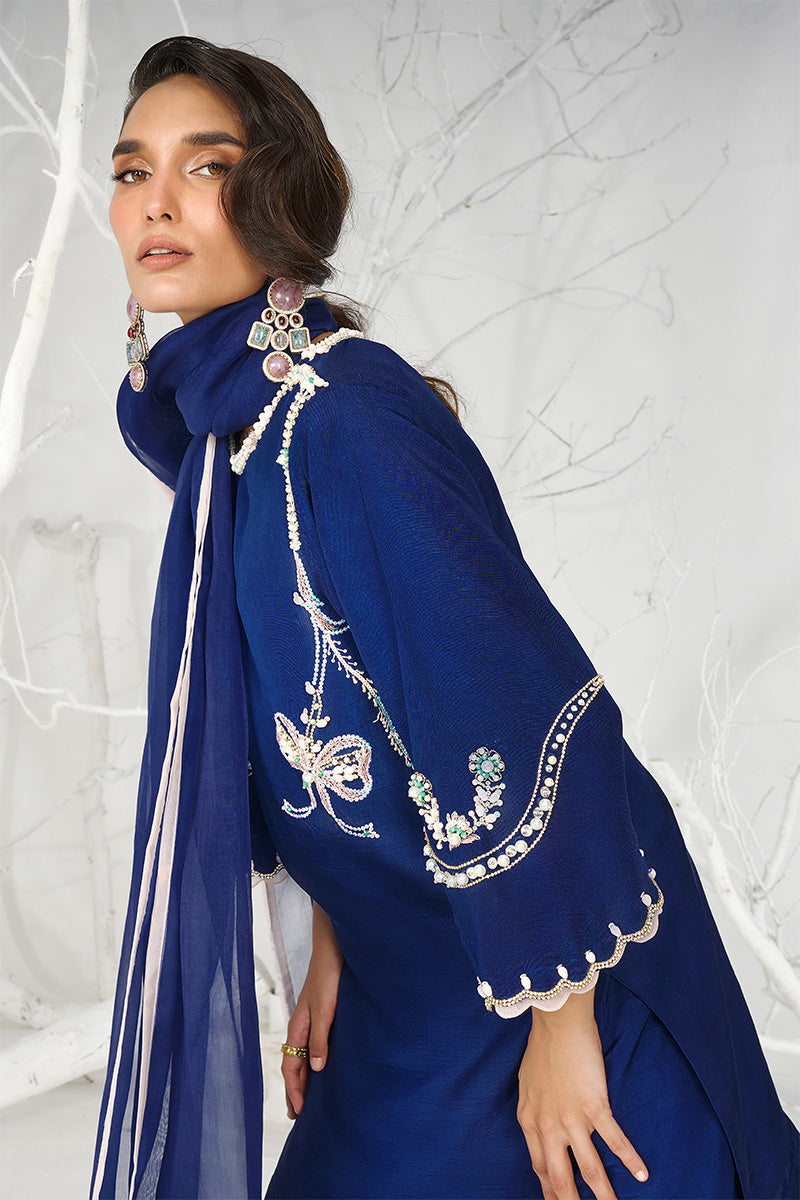 Wardha Saleem | Zimal Silk Edit | Zeina - Official Wardha Saleem stockist in UK - Sakeena London