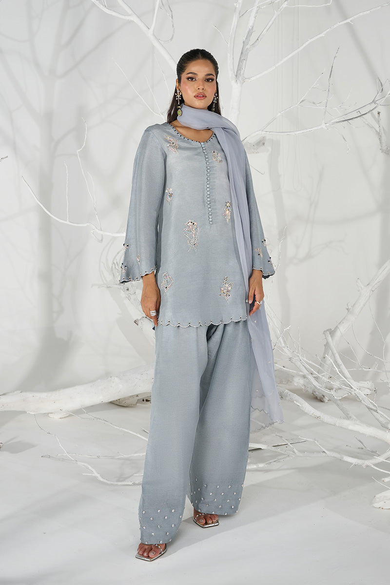 Wardha Saleem | Zimal Silk Edit | Roha - Official Wardha Saleem stockist in UK - Sakeena London
