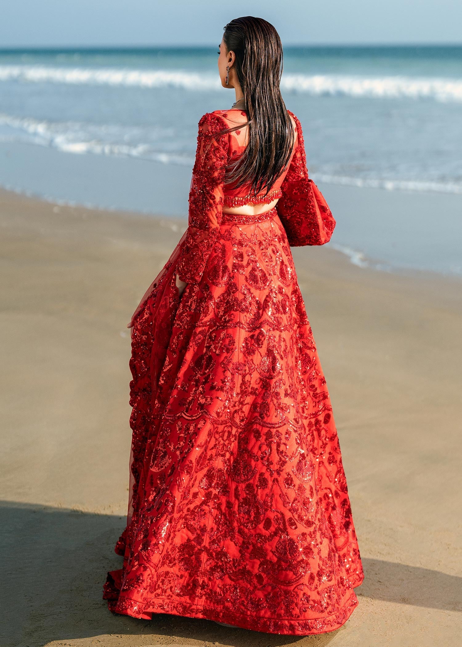 Waqas Shah | Amariage Luxury Formals | Ruby - Official Waqas Shah stockist in UK - Sakeena London