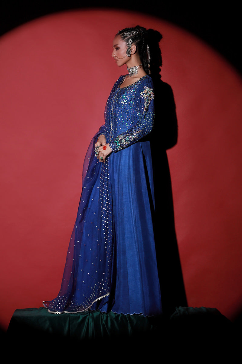 Wardha Saleem | Meeram Festive Formals | Neel - Official Wardha Saleem stockist in UK - Sakeena London