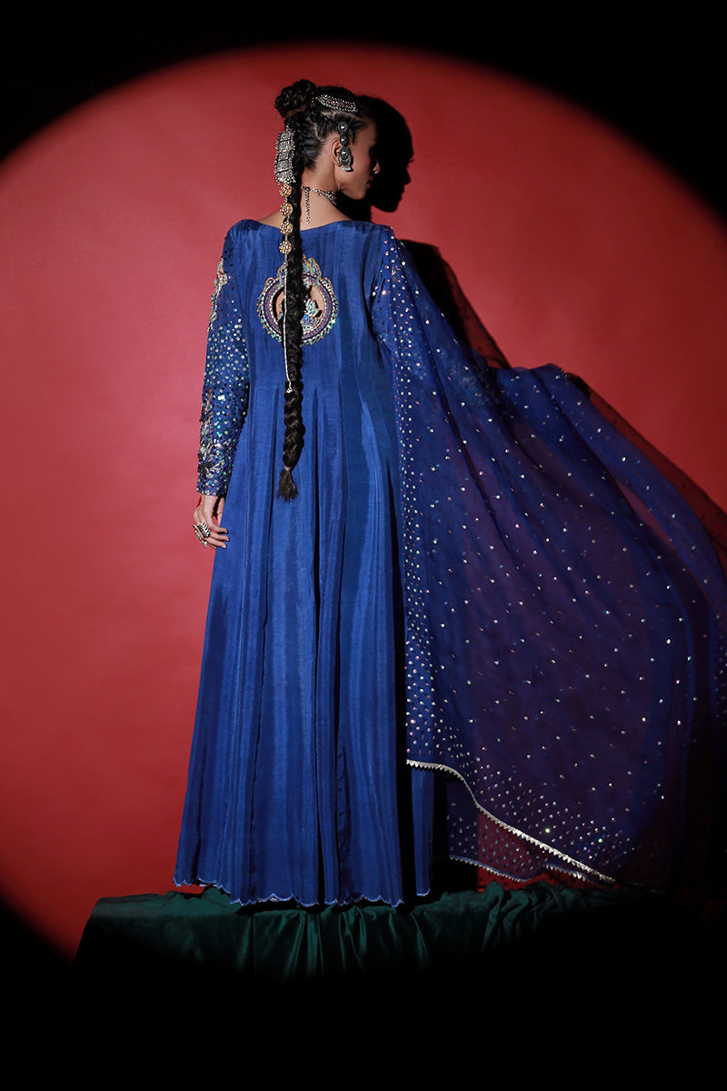 Wardha Saleem | Meeram Festive Formals | Neel - Official Wardha Saleem stockist in UK - Sakeena London