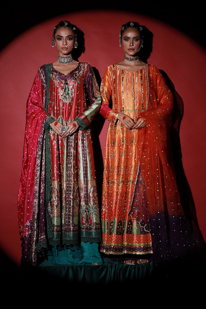 Wardha Saleem | Meeram Festive Formals | Mehraab - Official Wardha Saleem stockist in UK - Sakeena London
