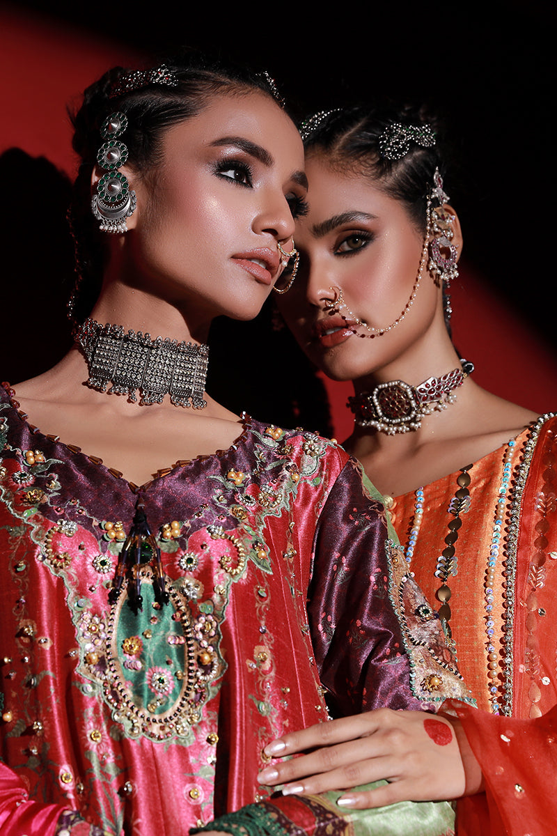 Wardha Saleem | Meeram Festive Formals | Mehraab - Official Wardha Saleem stockist in UK - Sakeena London