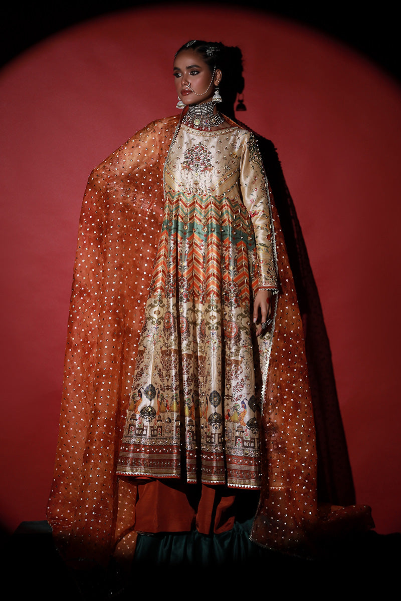 Wardha Saleem | Meeram Festive Formals | Hiran Bagh - Official Wardha Saleem stockist in UK - Sakeena London