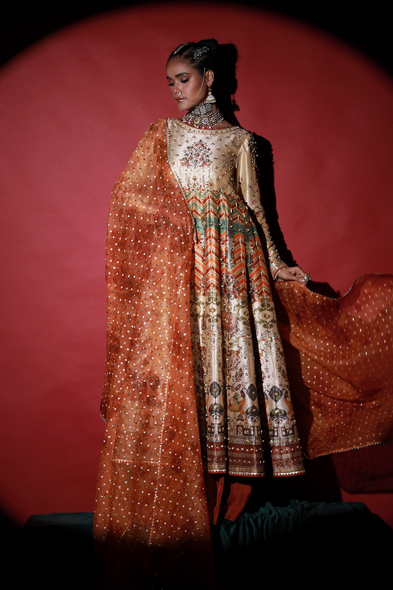 Wardha Saleem | Meeram Festive Formals | Hiran Bagh - Official Wardha Saleem stockist in UK - Sakeena London