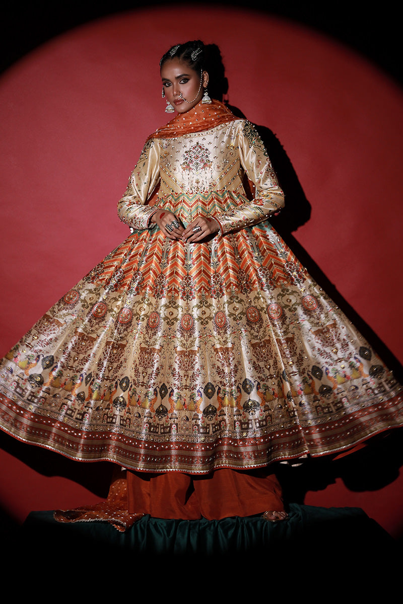 Wardha Saleem | Meeram Festive Formals | Hiran Bagh - Official Wardha Saleem stockist in UK - Sakeena London