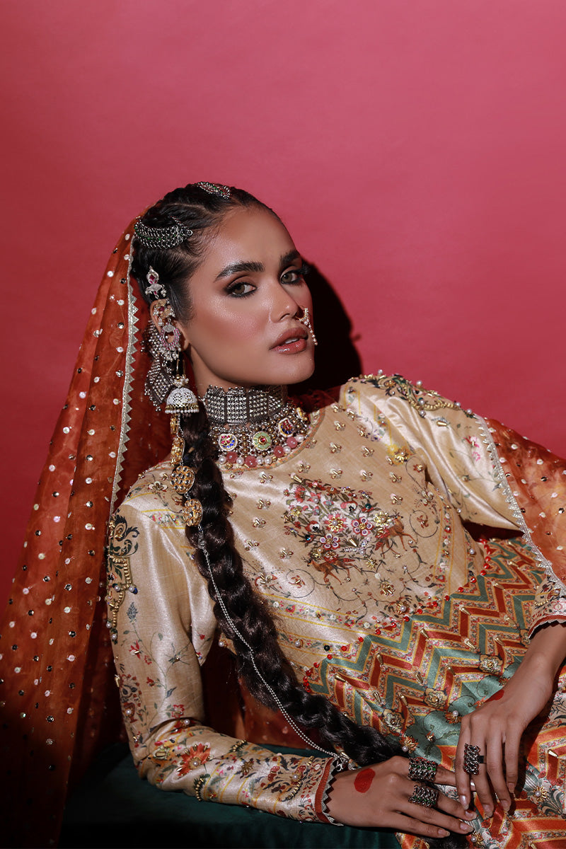 Wardha Saleem | Meeram Festive Formals | Hiran Bagh - Official Wardha Saleem stockist in UK - Sakeena London