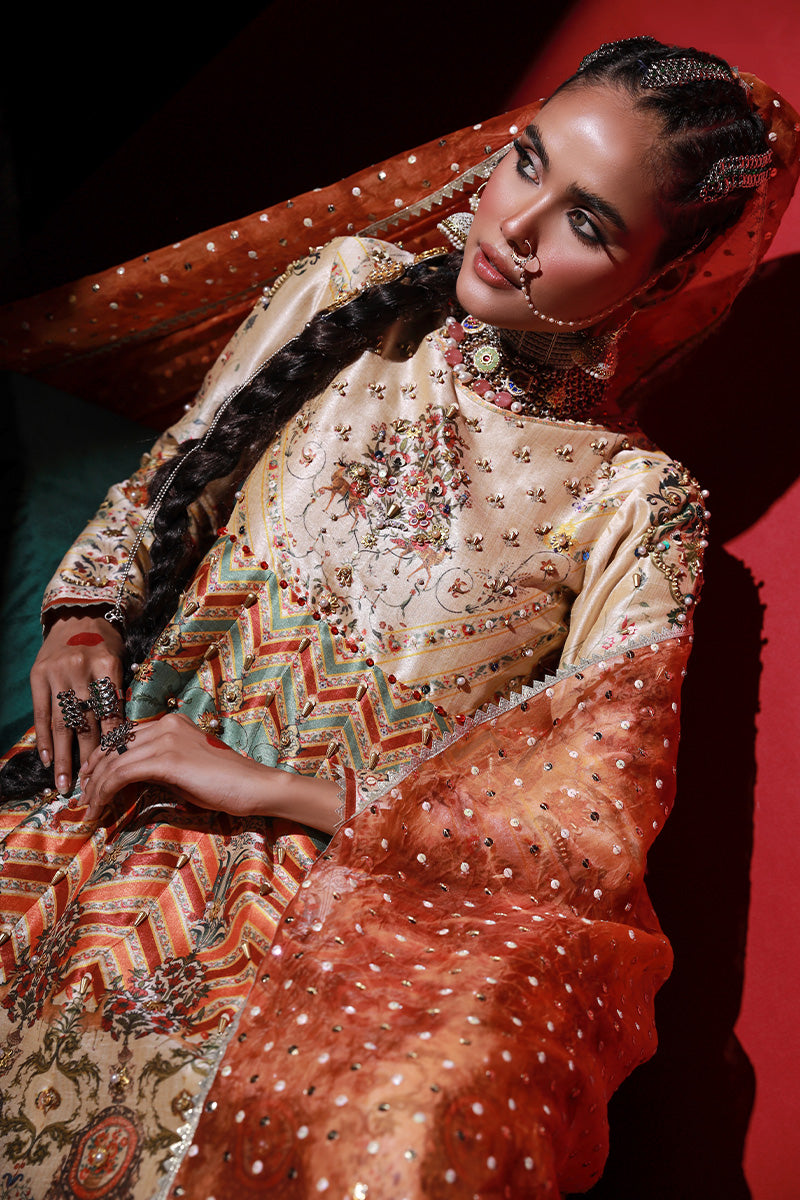 Wardha Saleem | Meeram Festive Formals | Hiran Bagh - Official Wardha Saleem stockist in UK - Sakeena London