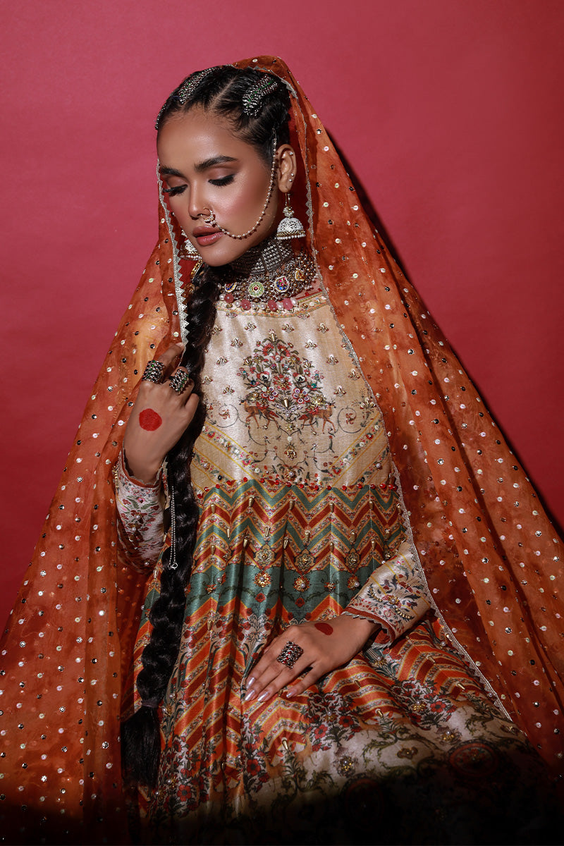 Wardha Saleem | Meeram Festive Formals | Hiran Bagh - Official Wardha Saleem stockist in UK - Sakeena London