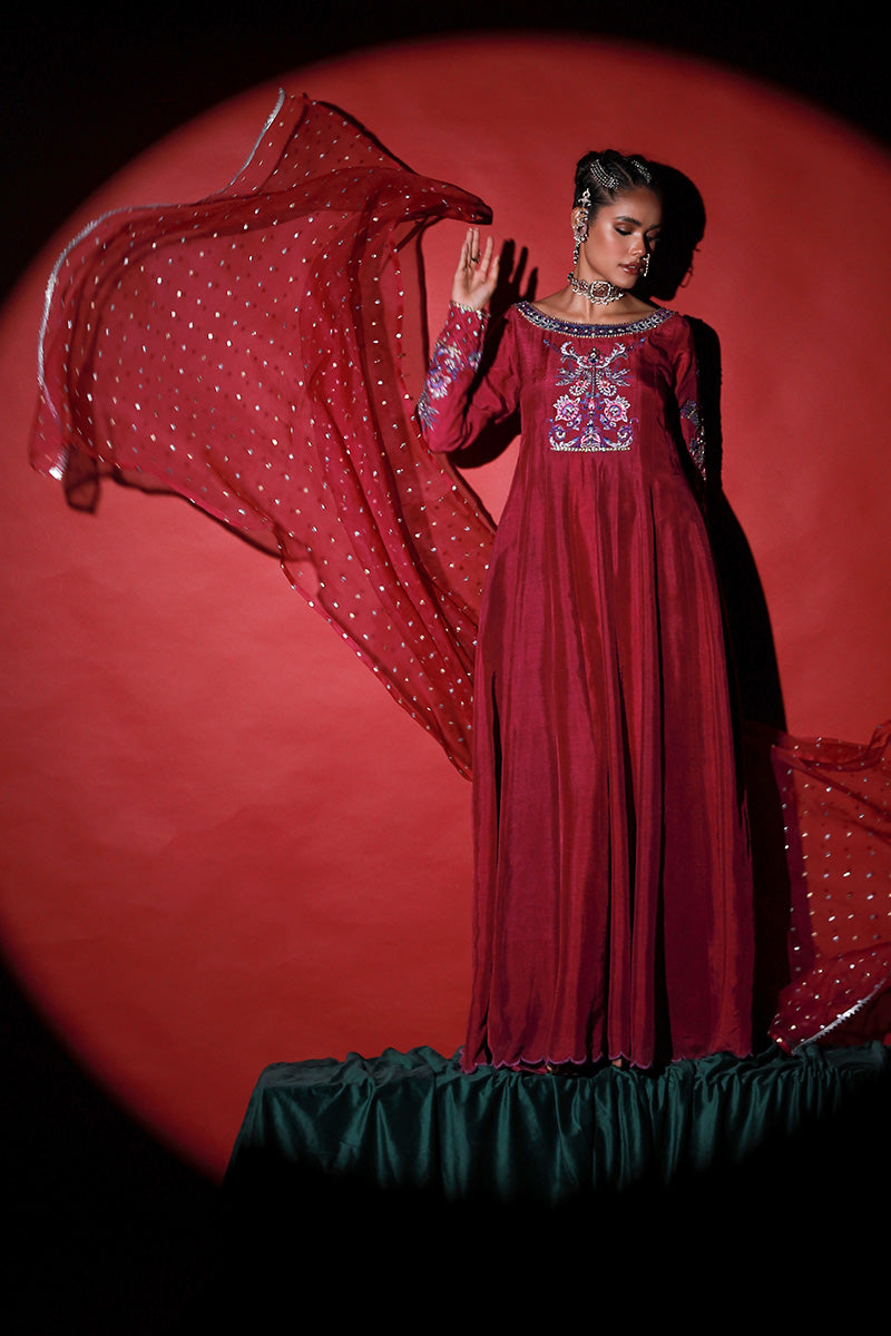 Wardha Saleem | Meeram Festive Formals | Jamuni - Official Wardha Saleem stockist in UK - Sakeena London