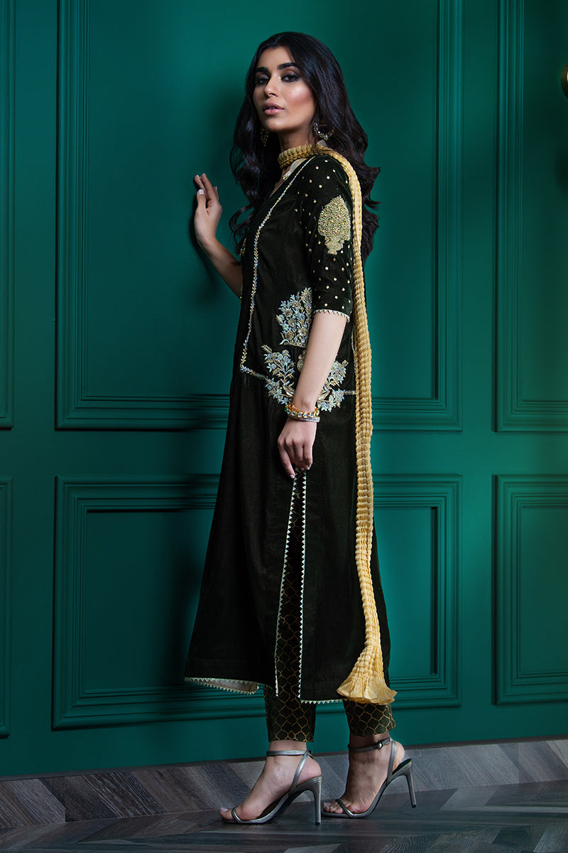 Wardha Saleem | Velvets Winter Fall 24 | Guldaan - Official Wardha Saleem stockist in UK - Sakeena London