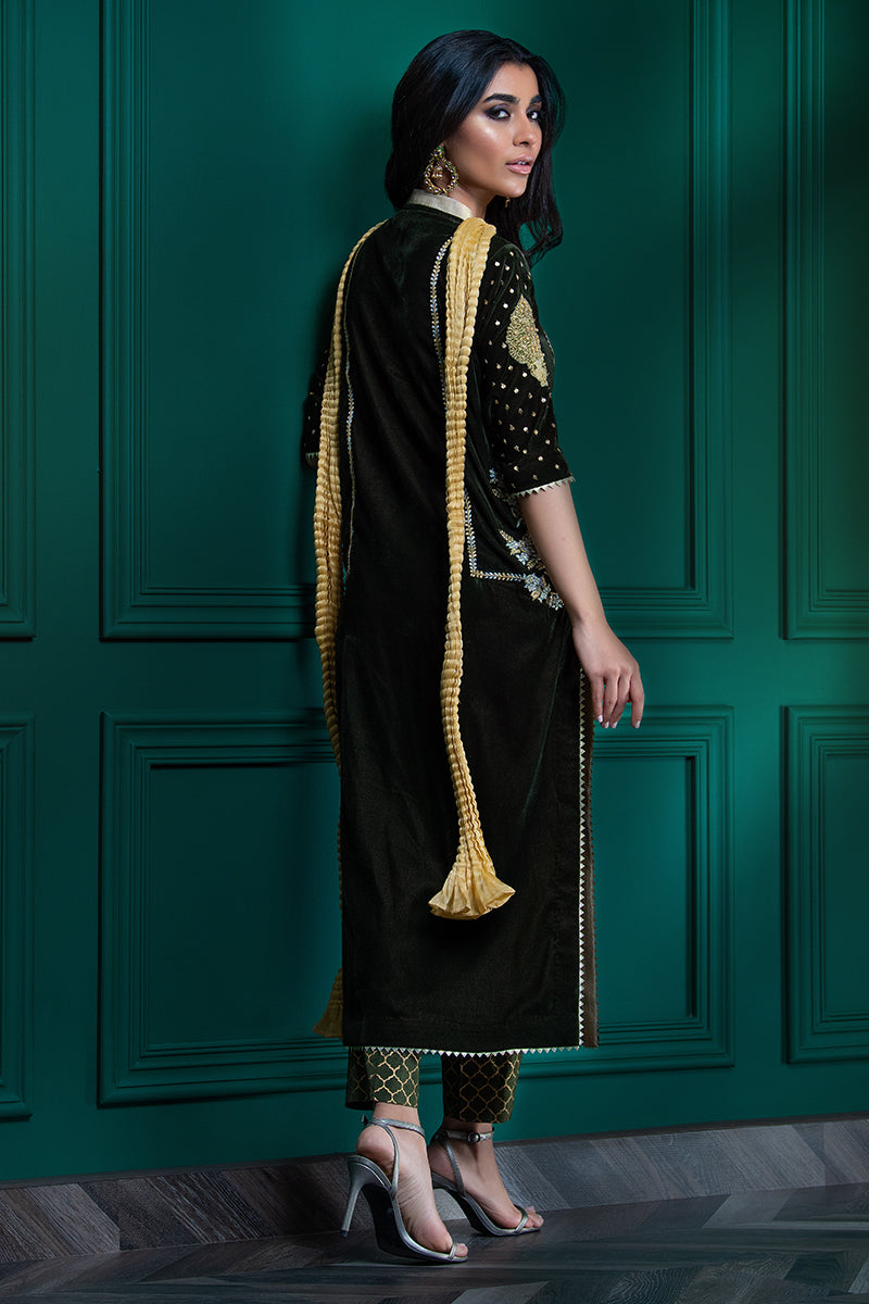 Wardha Saleem | Velvets Winter Fall 24 | Guldaan - Official Wardha Saleem stockist in UK - Sakeena London
