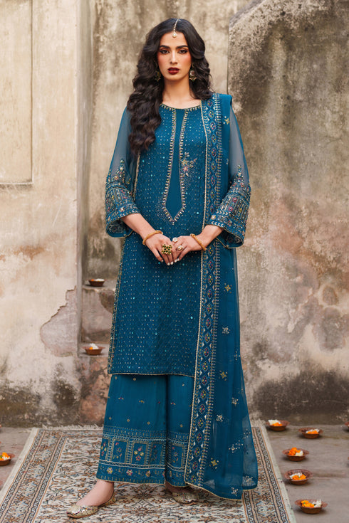 Naqshi | Kiraz Chiffon Collection | Aroosa - Official Naqshi stockist in UK - Sakeena London
