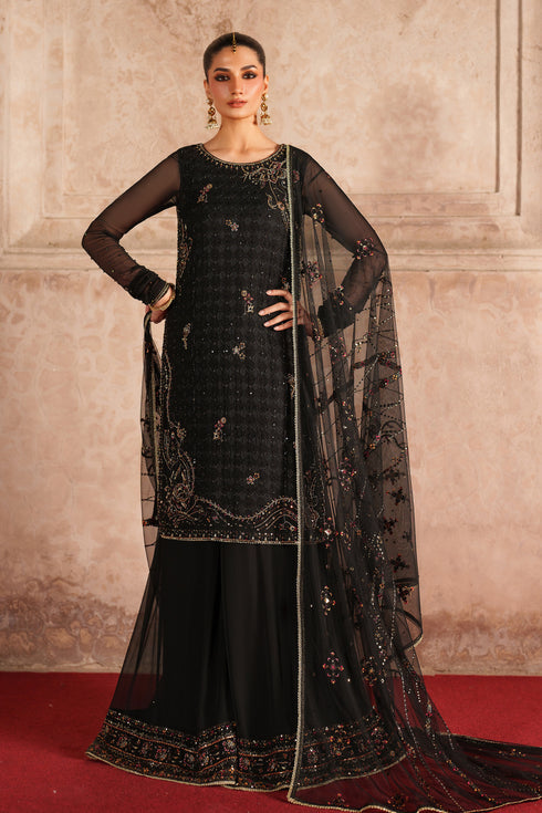 Naqshi | Kiraz Chiffon Collection | Hunaira - Official Naqshi stockist in UK - Sakeena London