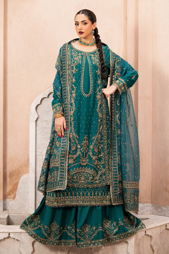 Naqshi | Sahiba Collection | Gul-e-Rimal - Official Naqshi stockist in UK - Sakeena London