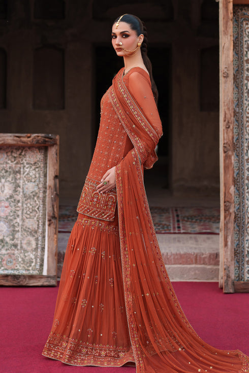 Naqshi | Kiraz Chiffon Collection | Tehzeen - Official Naqshi stockist in UK - Sakeena London